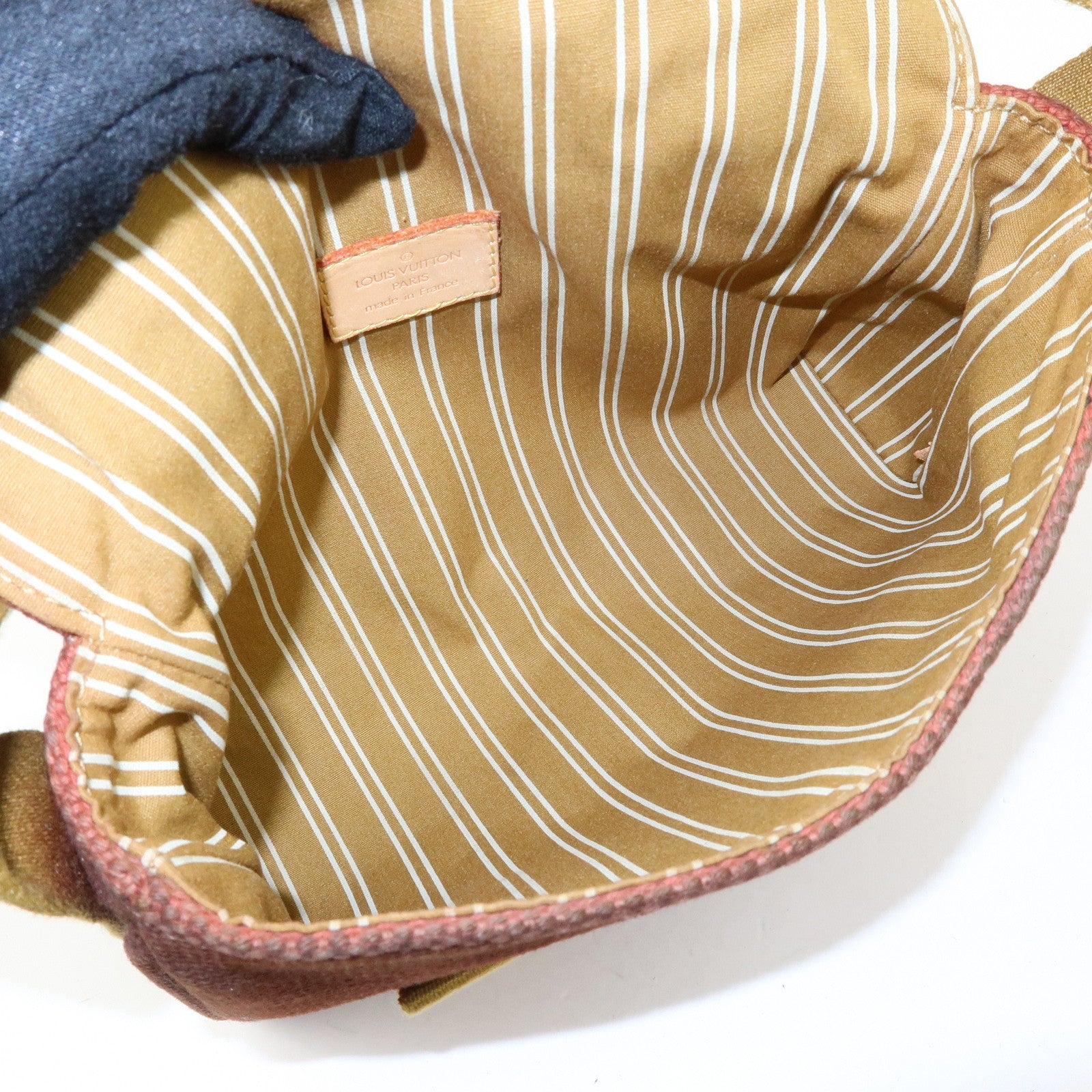 Louis Vuitton Antigua Canvas Sacre Rabat Blanc Shoulder Bag M40072