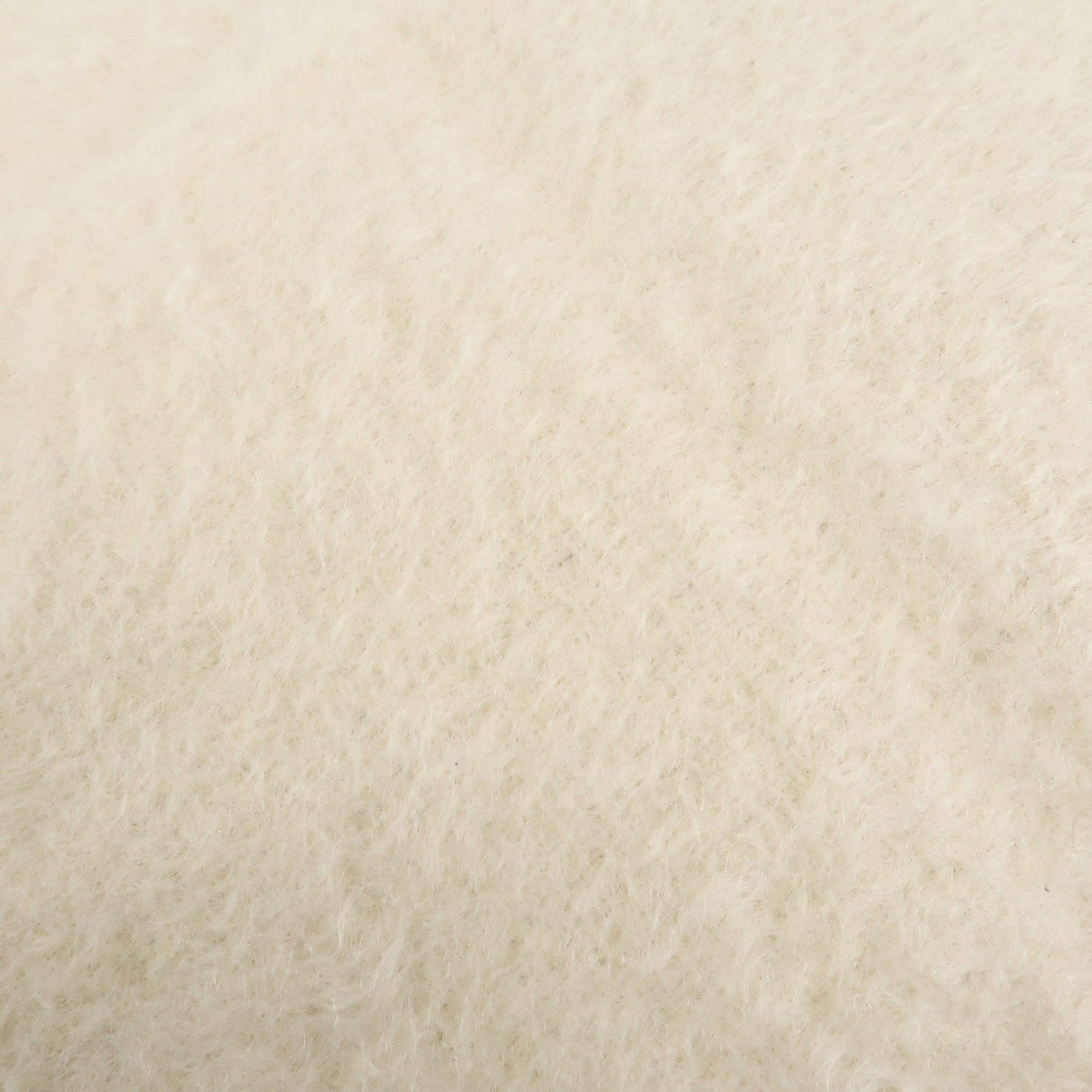 LOEWE Anagram Mohair Wool Nylon Scarf Stole White