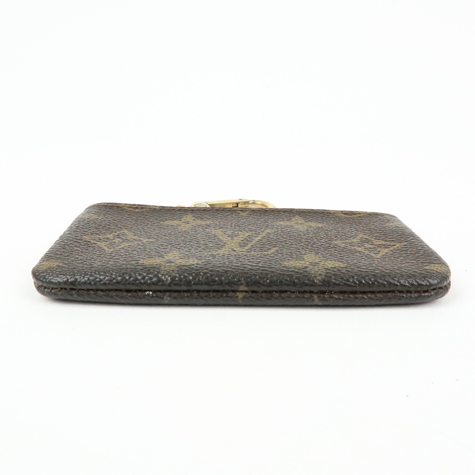 Louis Vuitton Monogram Pochette Cles Coin Case Key Case  M62650