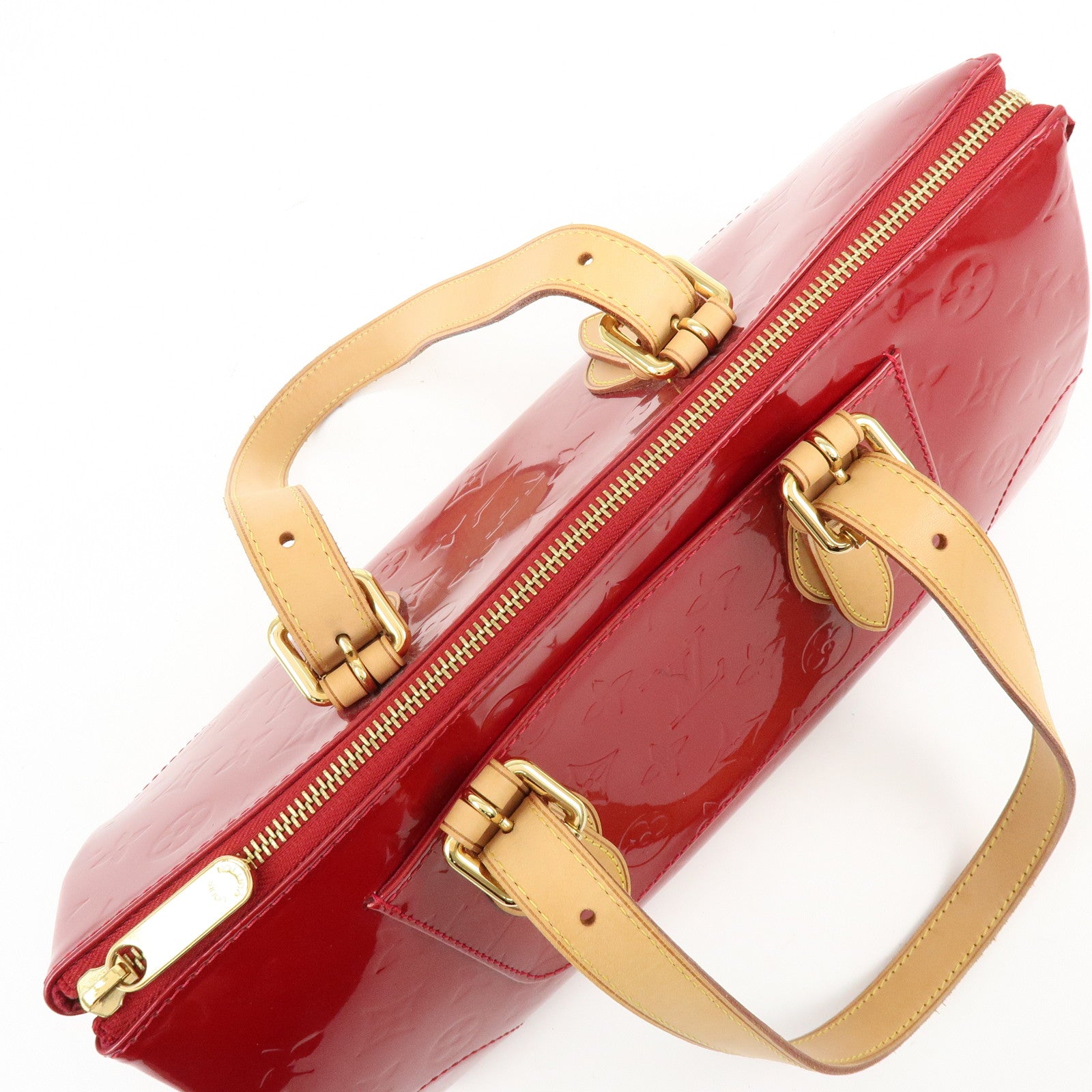 Louis Vuitton Vernis Rosewood Avenue Hand Bag Pomme DAmour M93507