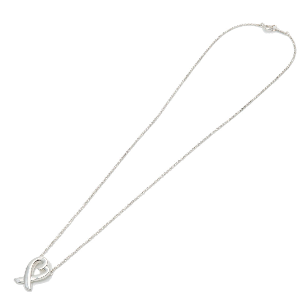 Tiffany & Co Loving Heart Necklace Small SV925 Silver
