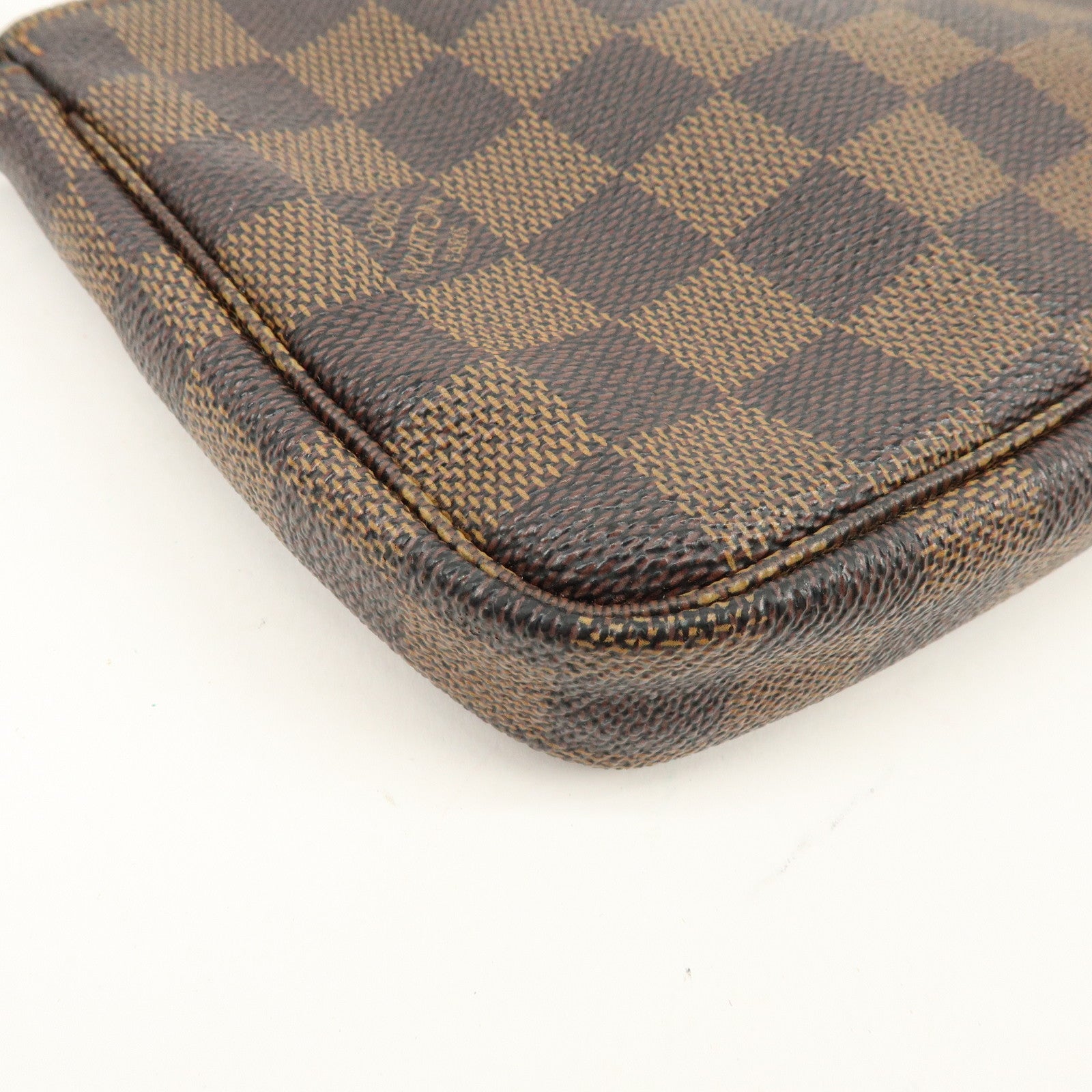 Louis Vuitton Damier Ebene Pochette Accessoires Hand Bag N51985