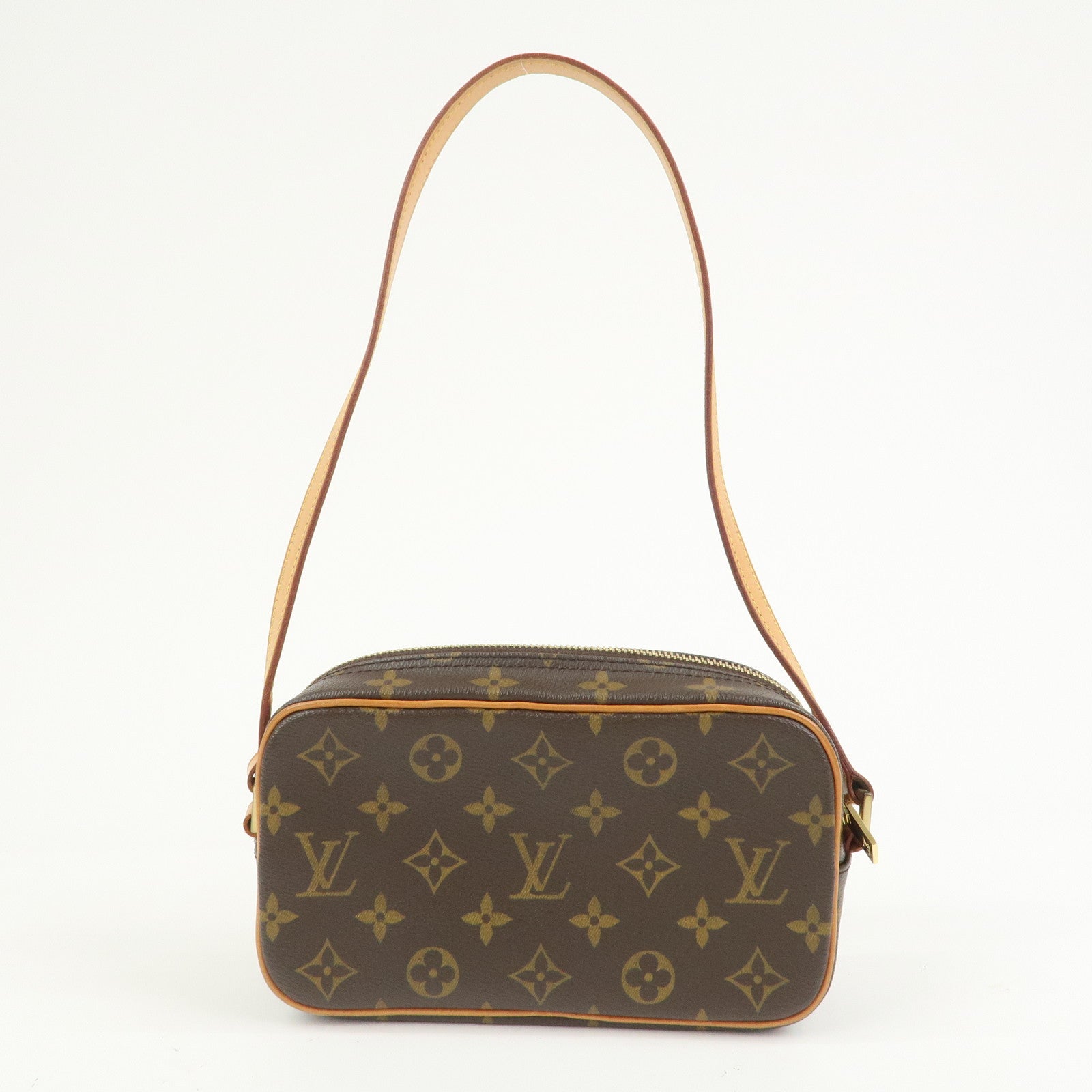 Louis Vuitton Monogram Pochette Cite Shoulder Bag Brown M51183