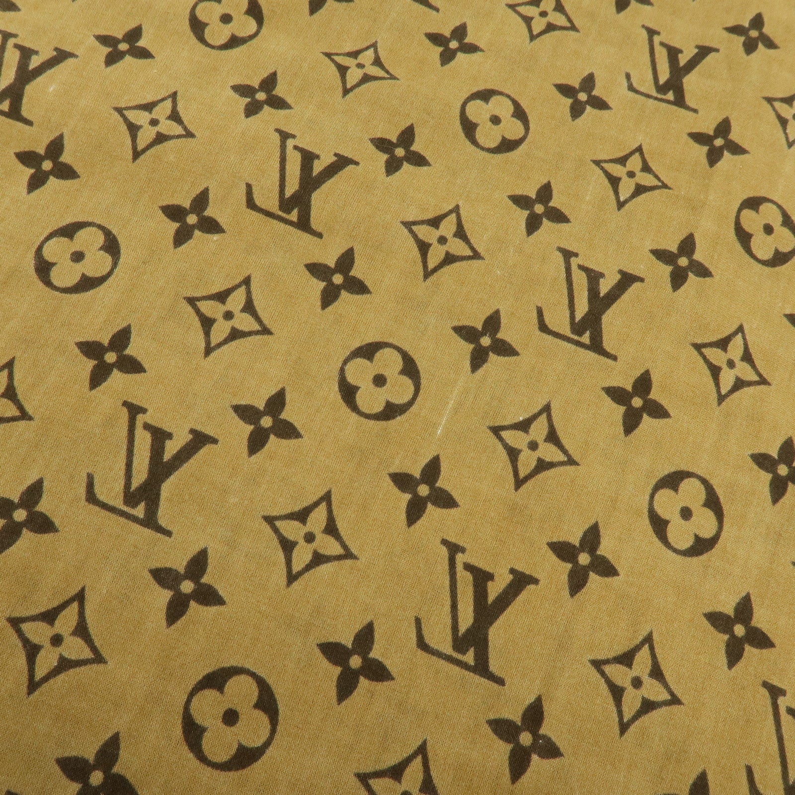 Louis Vuitton Étole Monogram Bliss 100％ Cotton Scarf Brown M76366