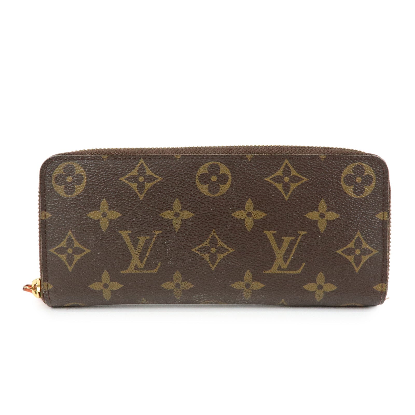 Louis Vuitton Monogram Portefeuille Clemence Zippy Wallet M60743
