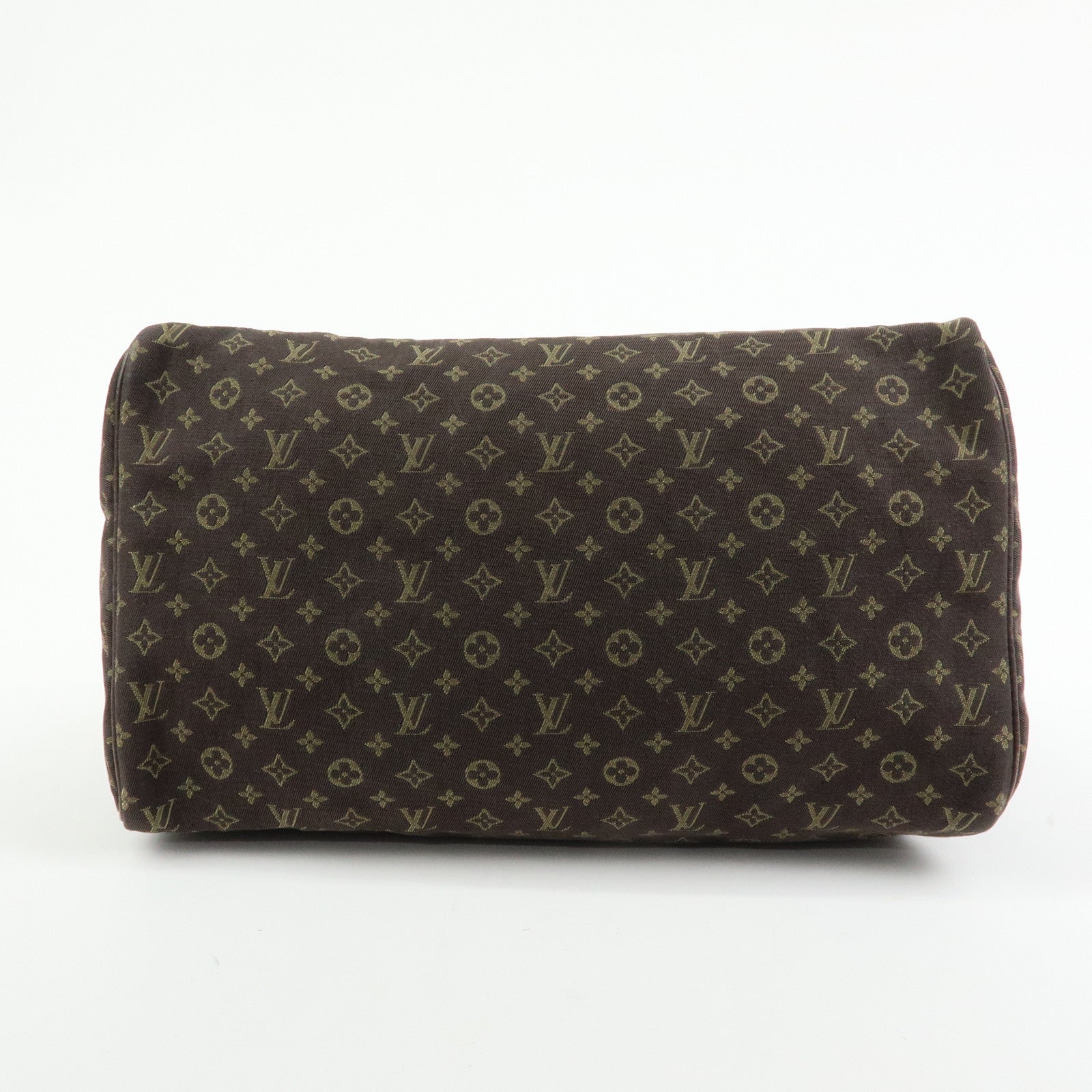 Louis Vuitton Monogram Mini Lin Speedy 30 Boston Bag Ebene M95224