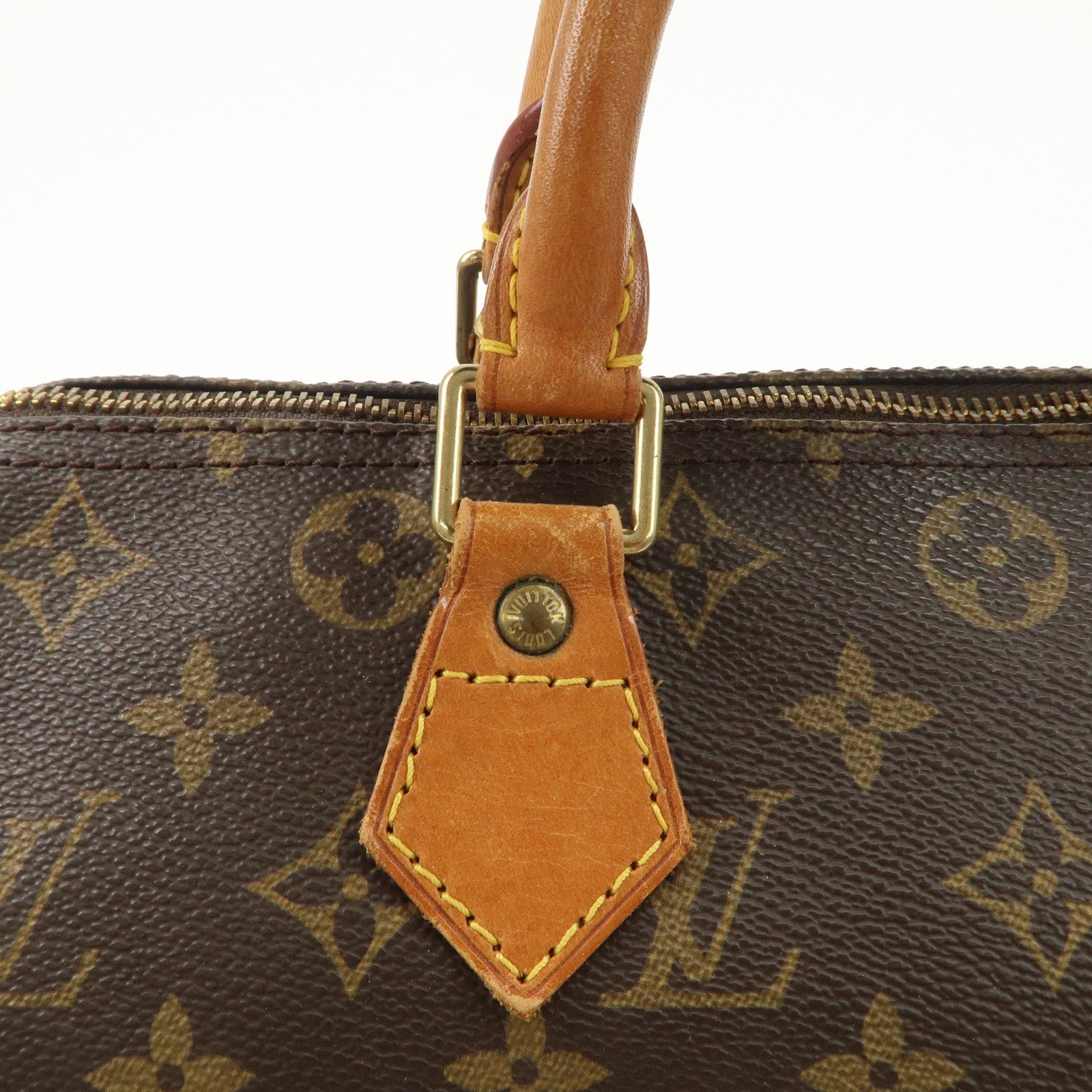Louis Vuitton Monogram Speedy 30 Boston Bag Hand Bag M41526 Used