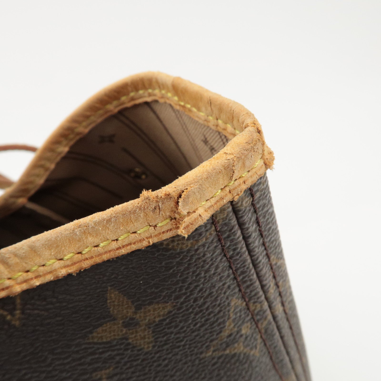 Louis Vuitton Monogram Neverfull GM Tote Bag Brown M40157 Used