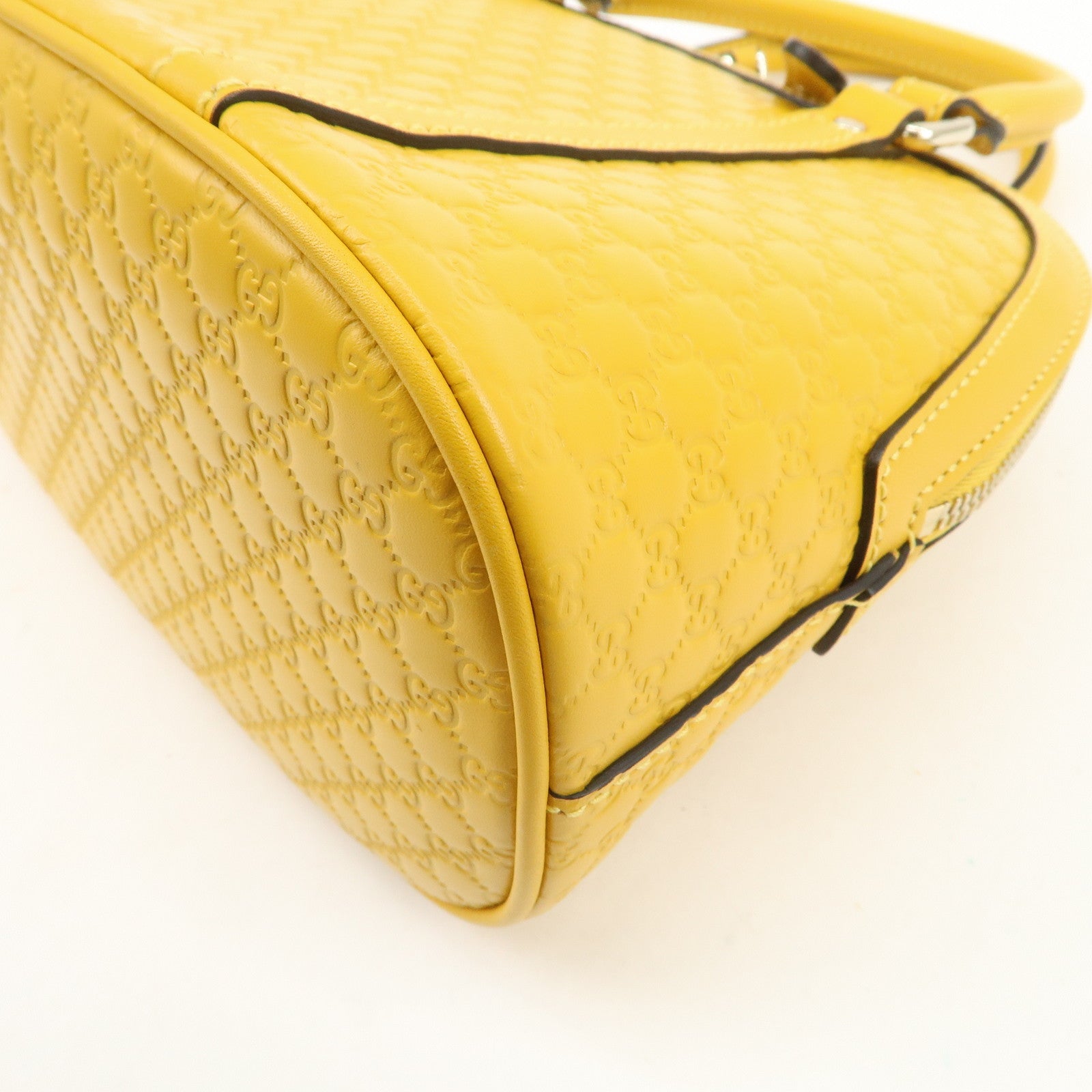 GUCCI Micro Guccissima Leather 2WayBag Hand Bag Shoulder Bag 449654