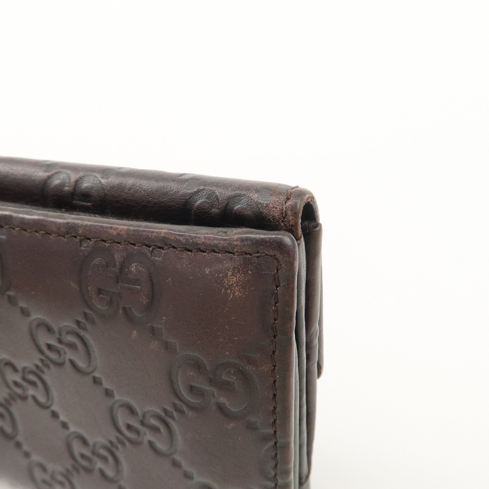 GUCCI Set of 2 GG Marmont Guccissima Leather Wallet 203550 456126 Used