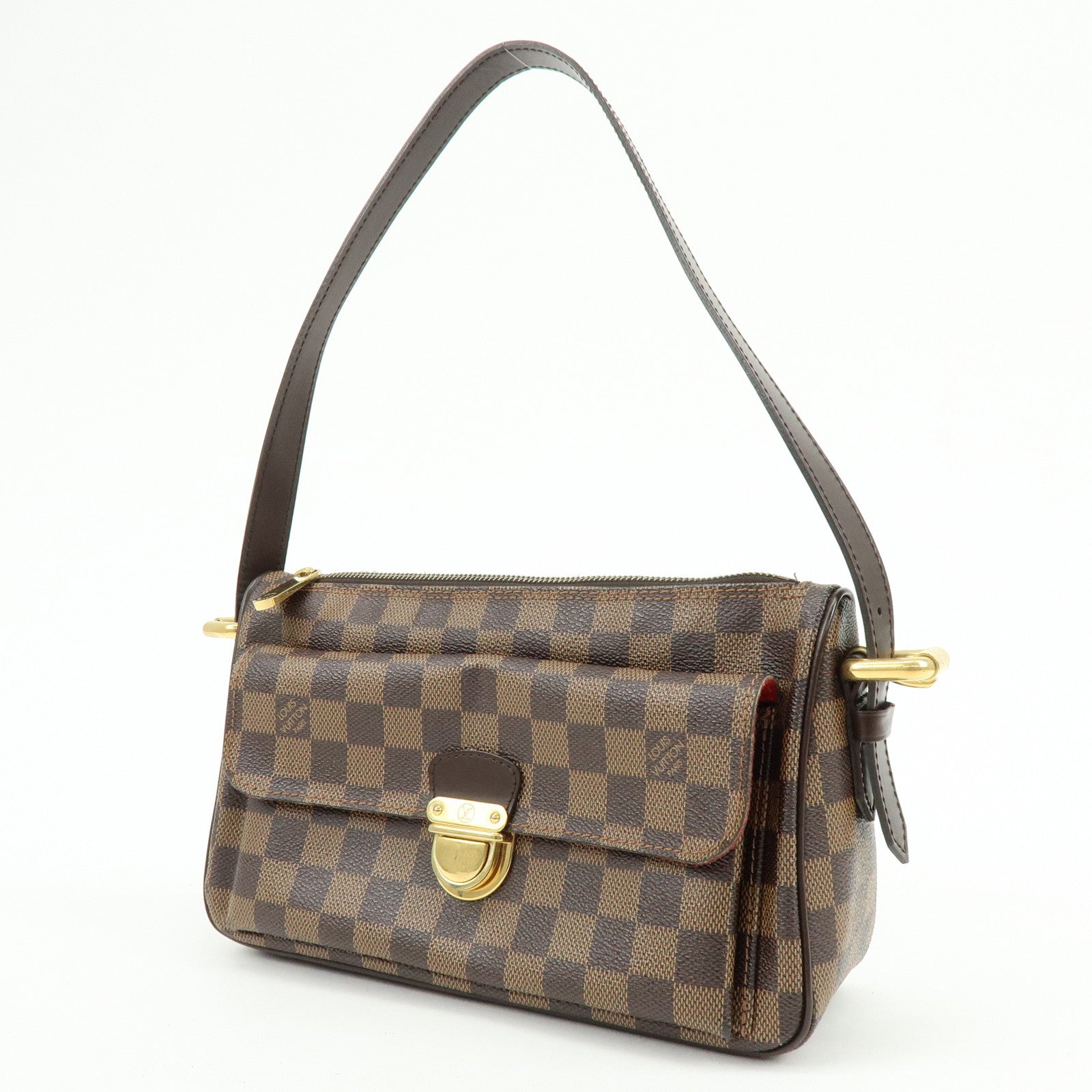 Louis Vuitton Damier Ravello GM Shoulder Bag Brown N60006