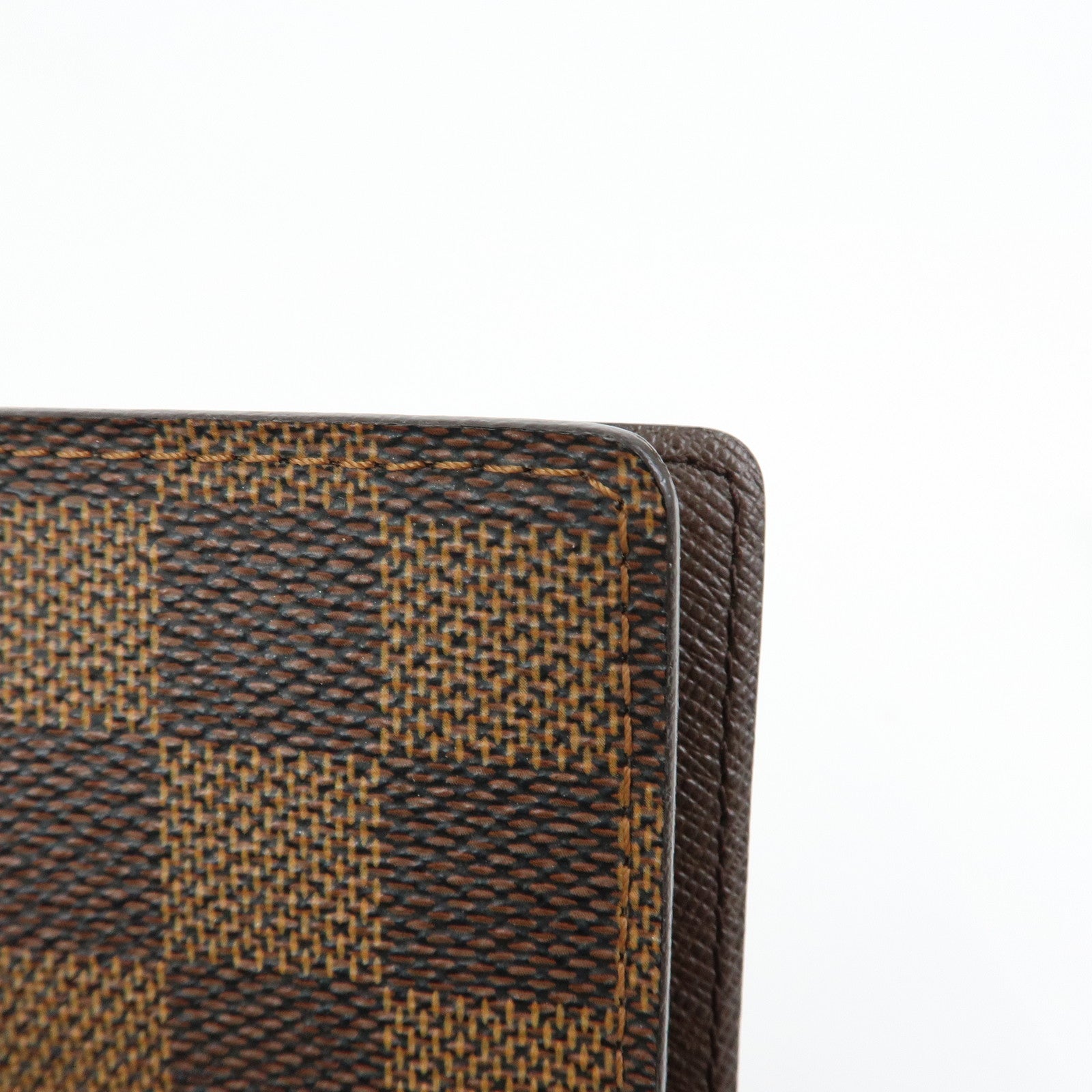 Louis Vuitton Damier Agenda PM Planner Cover Brown R20700