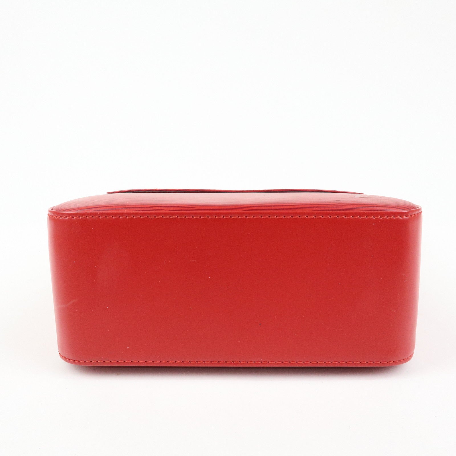 Louis Vuitton Epi Buci Shoulder Bag Hand Bag Castilian Red M52207