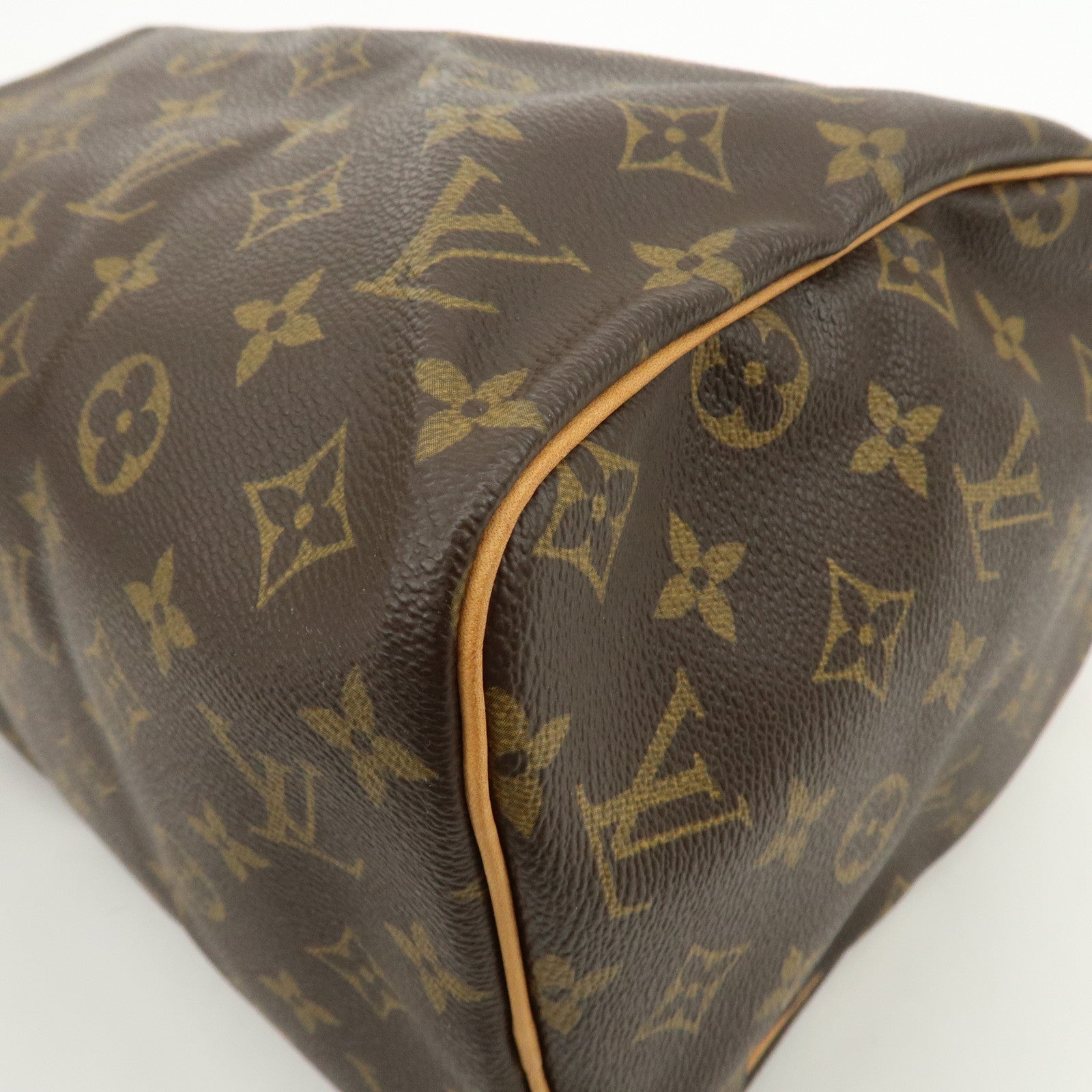 Louis Vuitton Monogram Speedy 30 Boston Bag Hand Bag Brown M41526