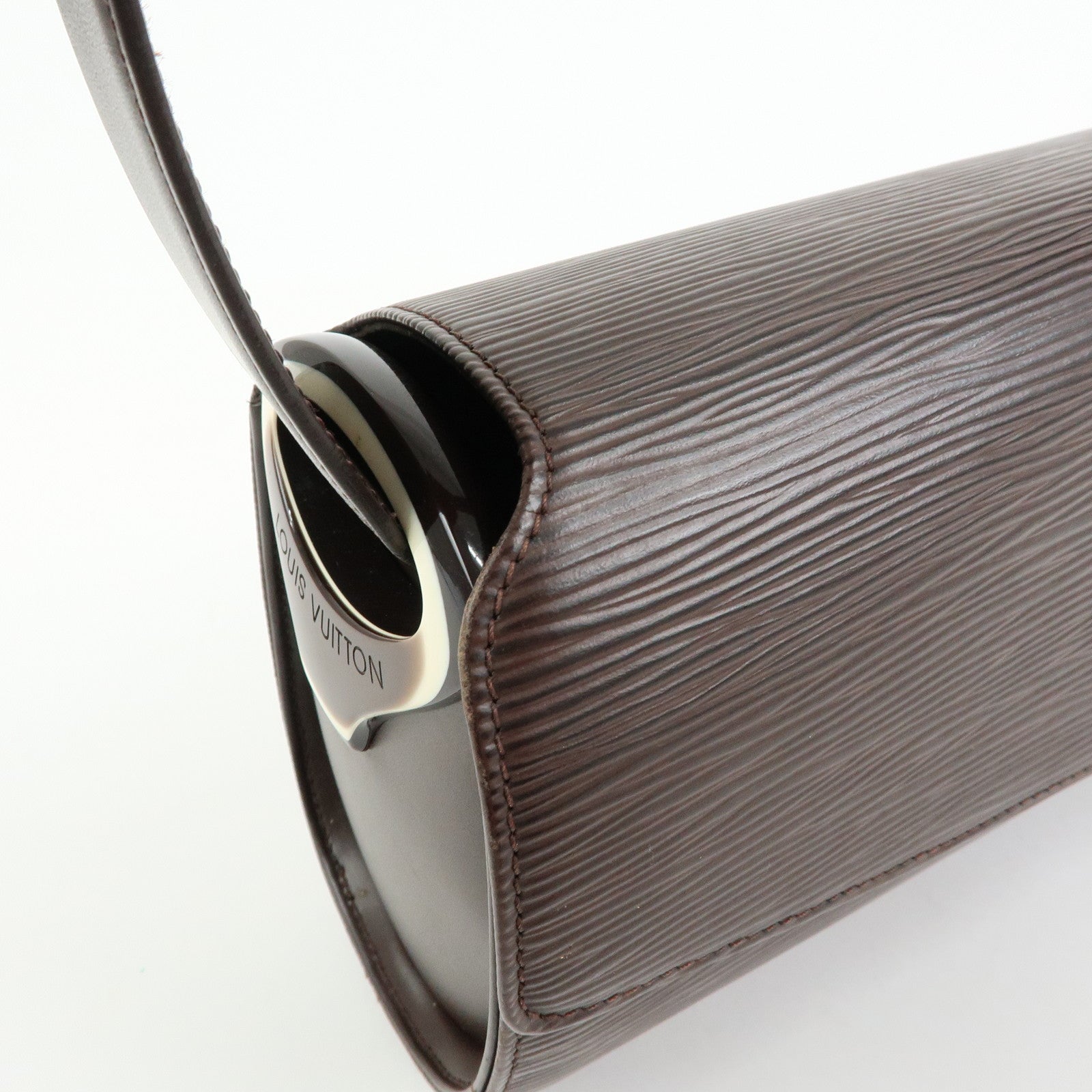 Louis Vuitton Epi Leather Nocturne PM Shoulder Bag Brown M5218D