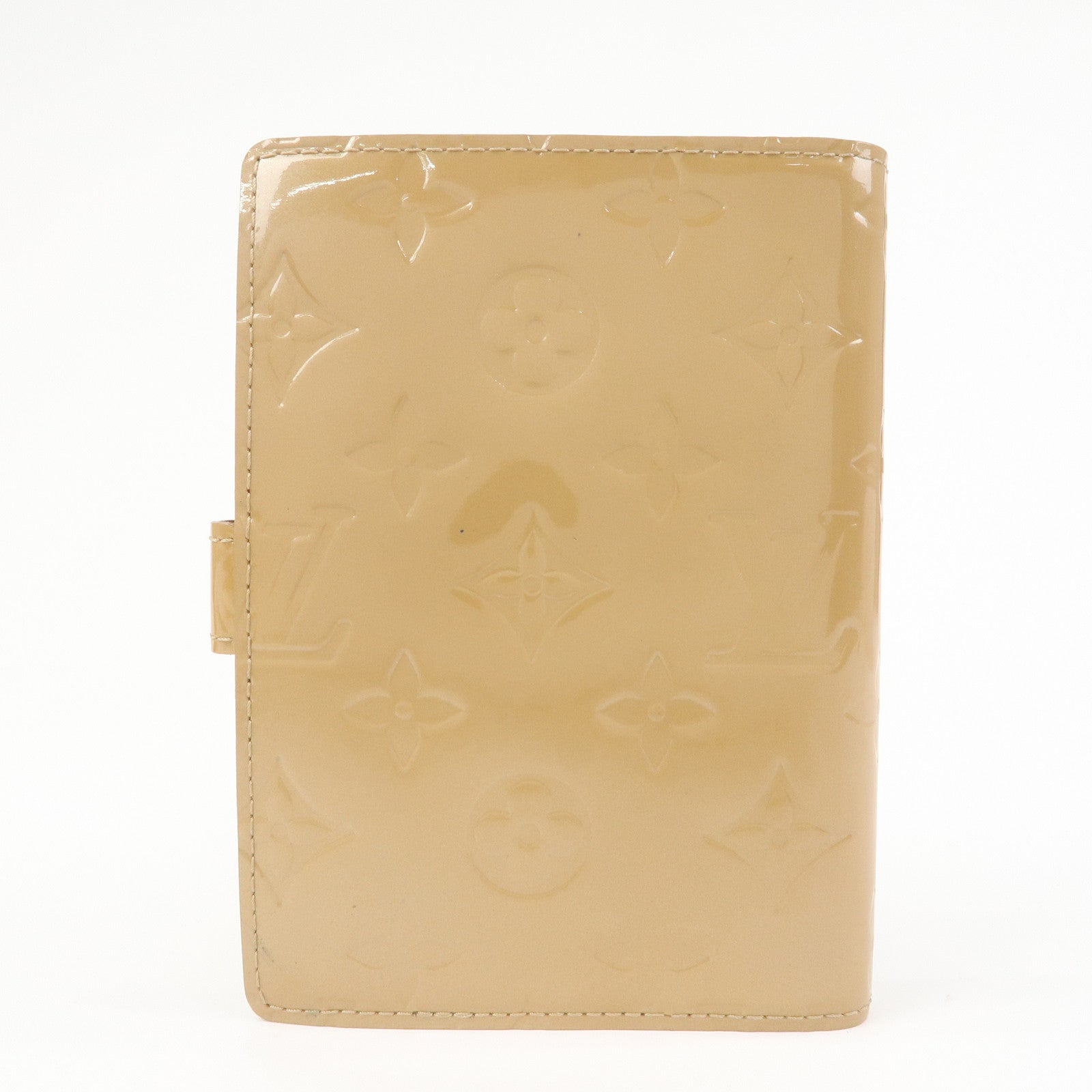 Louis Vuitton Monogram Vernis Agenda PM Planner Cover R21009