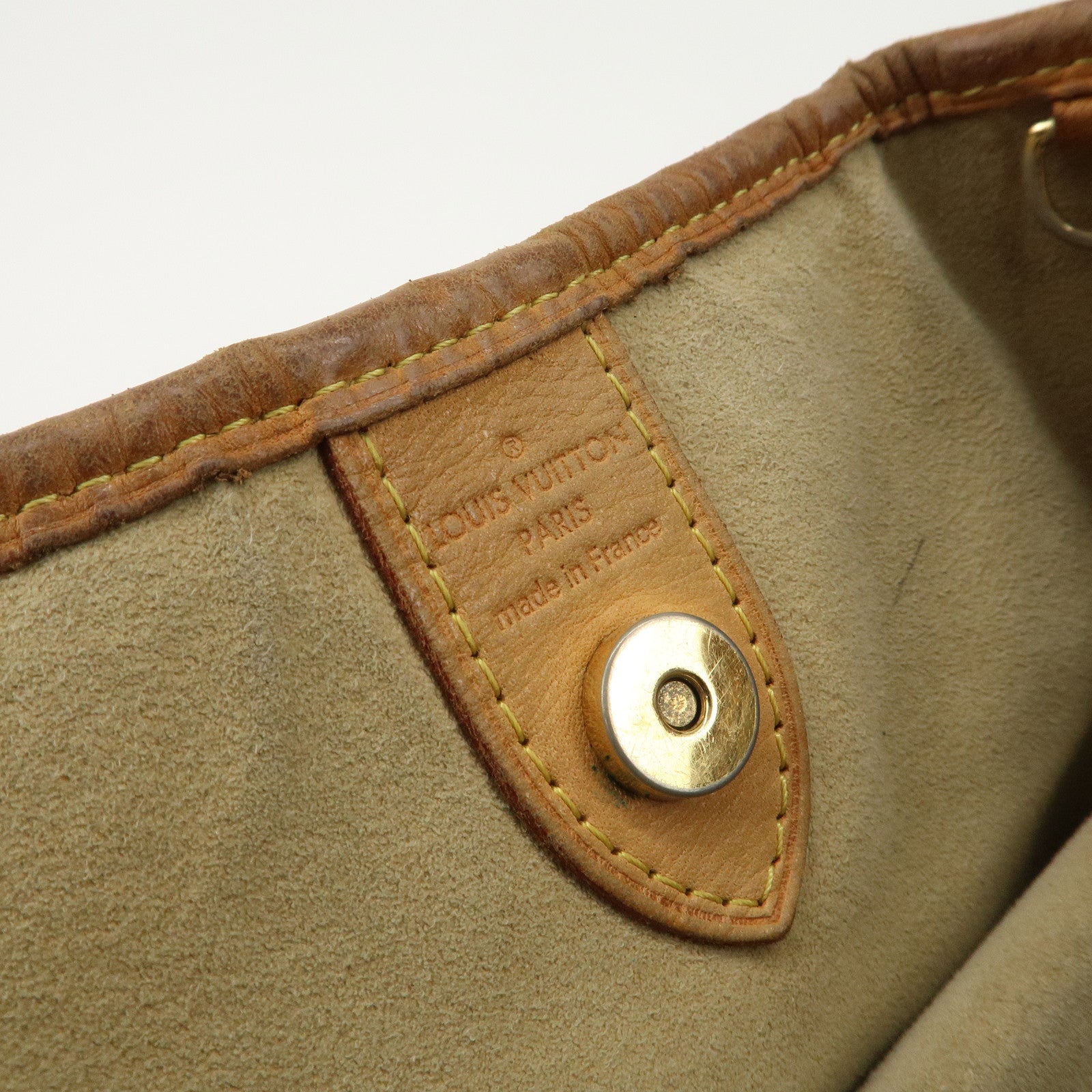 Louis Vuitton Monogram Galliera PM Shoulder Bag Brown M56382