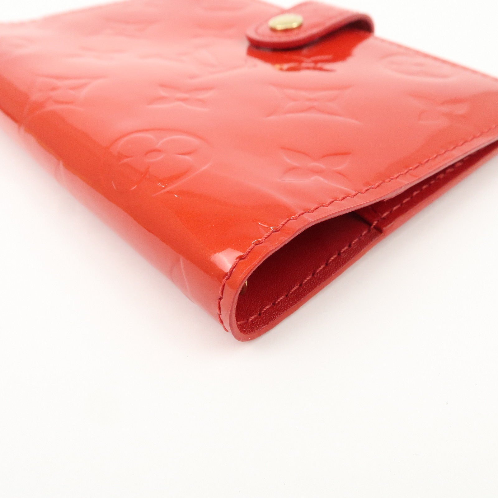 Louis Vuitton Monogram Vernis Agenda PM Pomme d'Amour R21016 Used