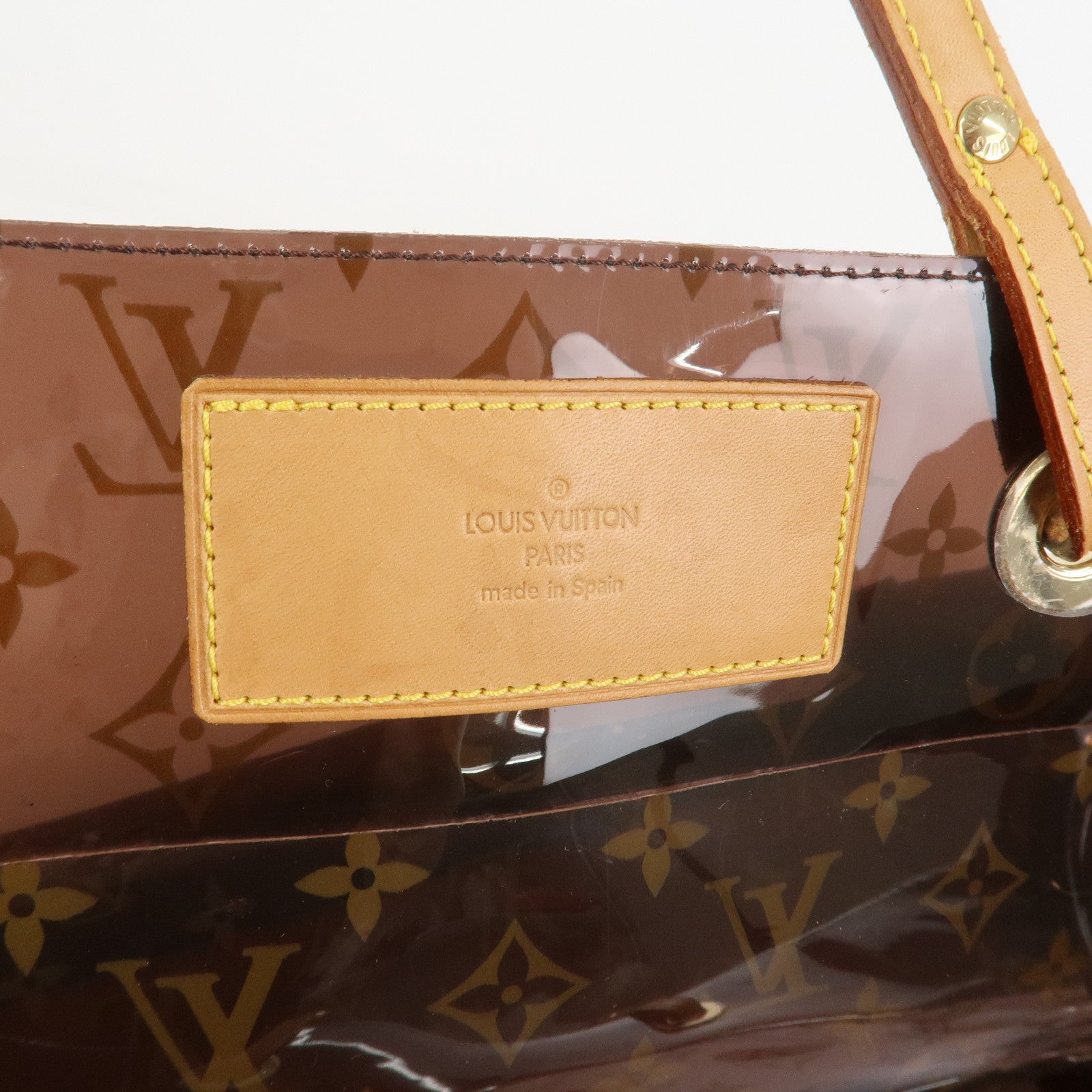 Louis Vuitton Monogram Cabas Cruise Vinyl Tote Bag Brown M50500