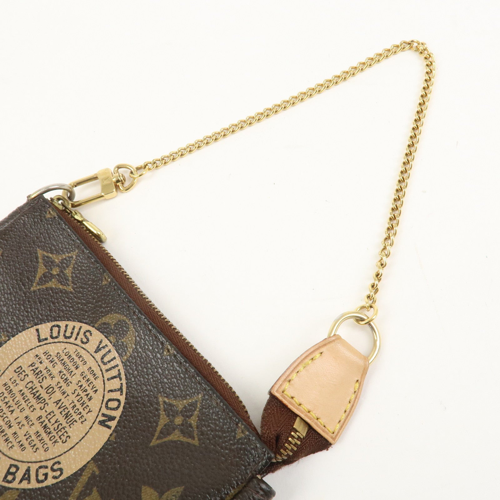 Louis Vuitton Monogram T&B Mini Pochette Accessoires Pouch M60153