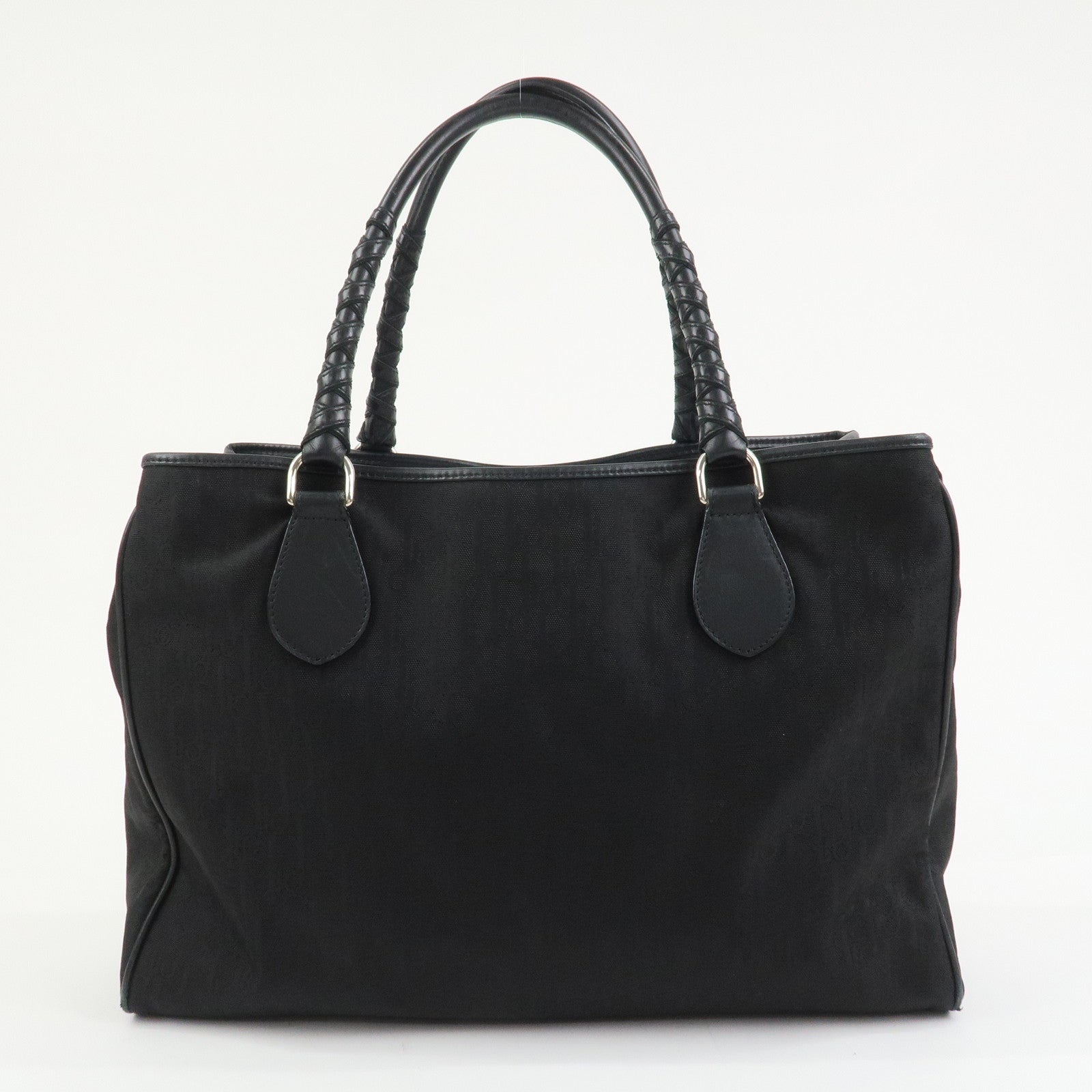 Christian Dior Trotter Nylon Canvas Leather Lovely Shoulder Bag