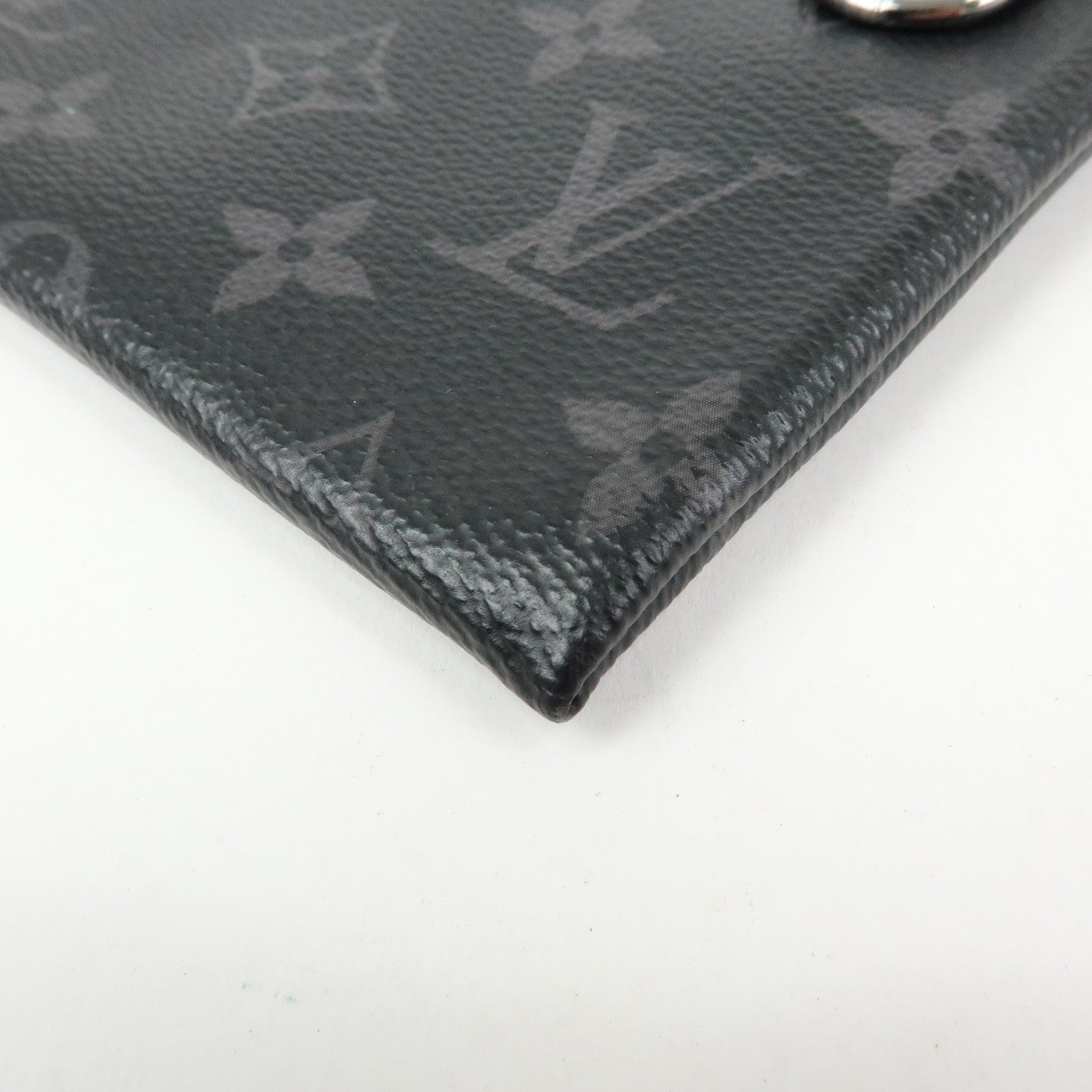 Louis Vuitton Monogram Eclips Pochette Discovery PM Pouch M44323