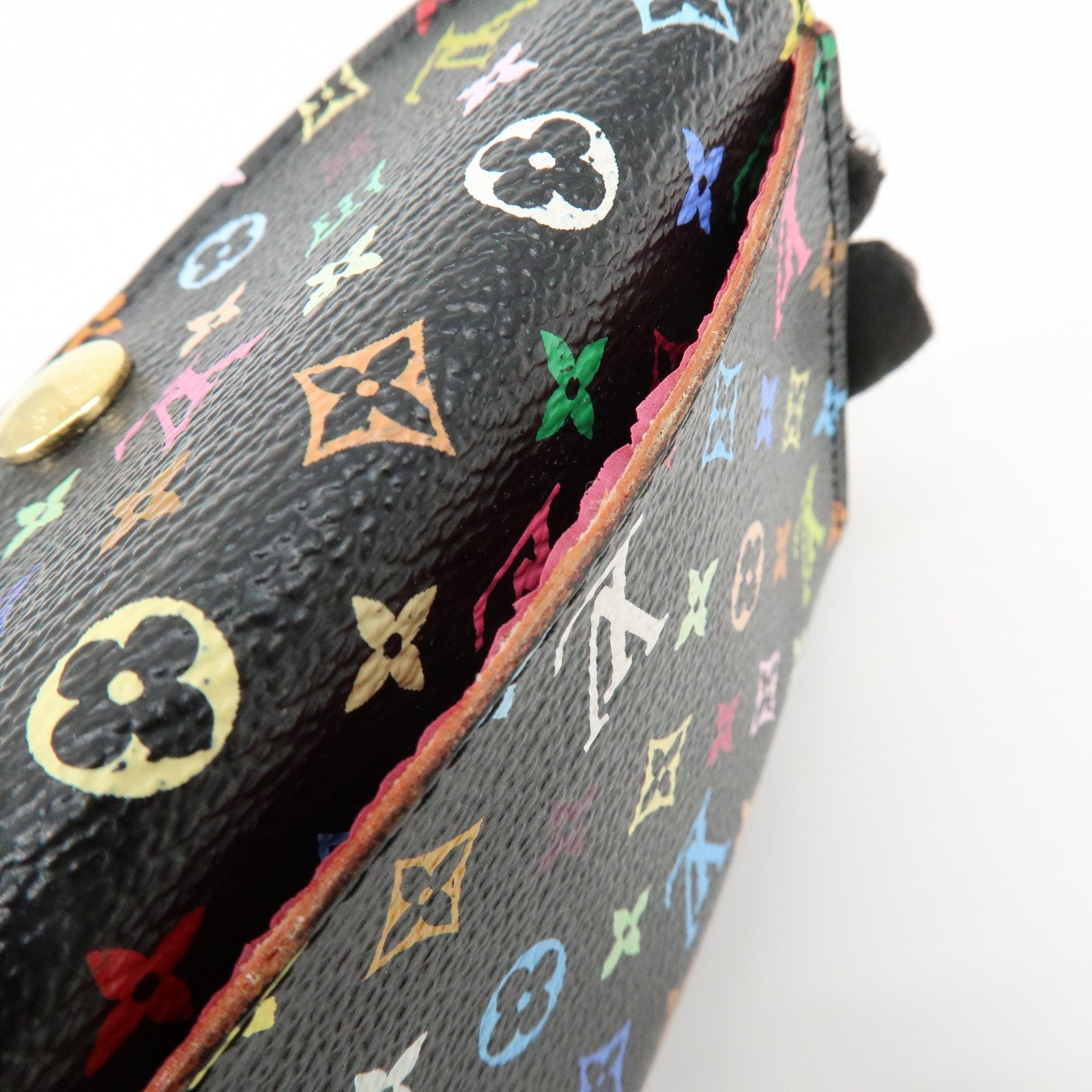 Louis Vuitton Monogram Multicolor Enveloppe Cartes de Visite M66561