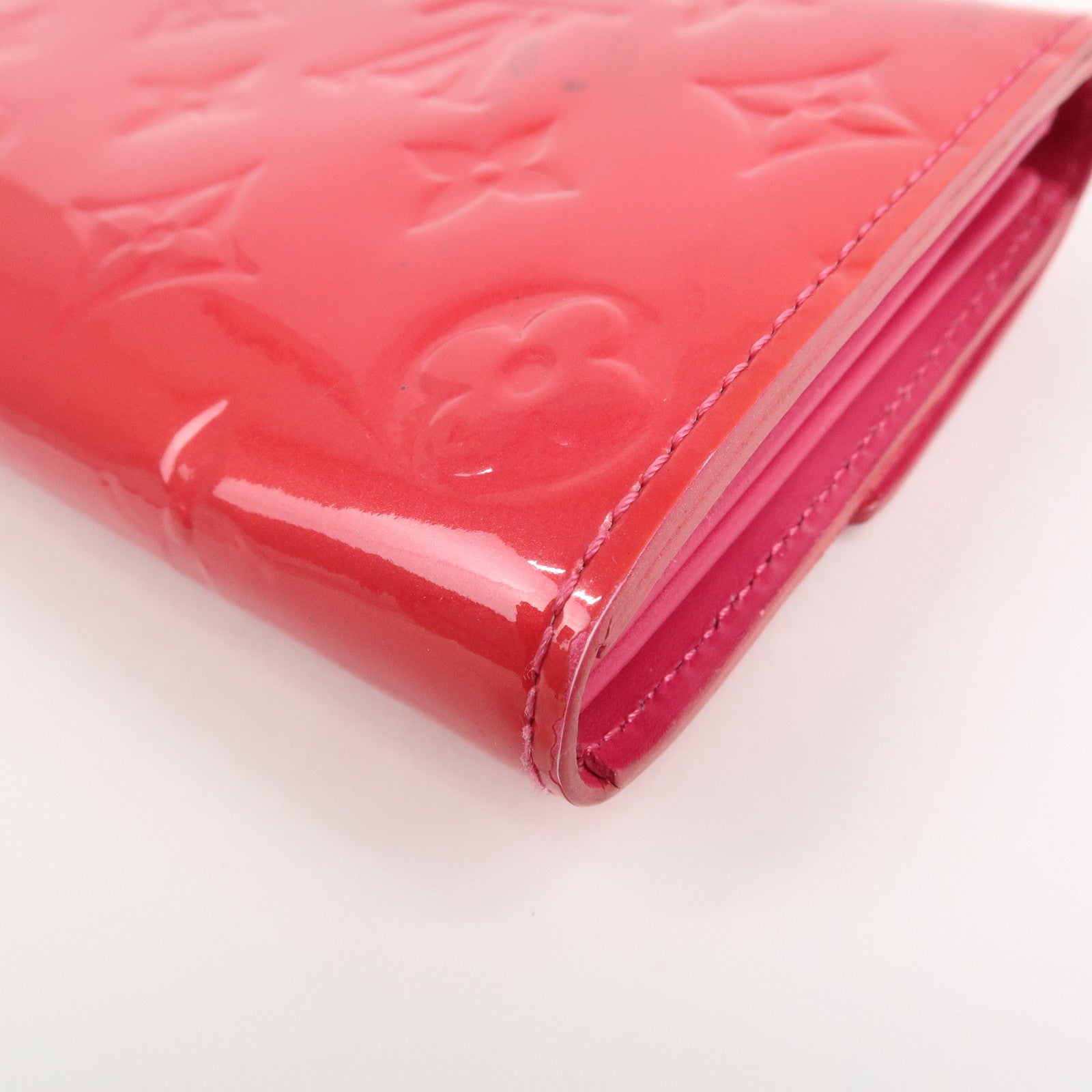 Louis Vuitton Monogram Vernis Portefeuille Sarah Long Wallet M93633 Used