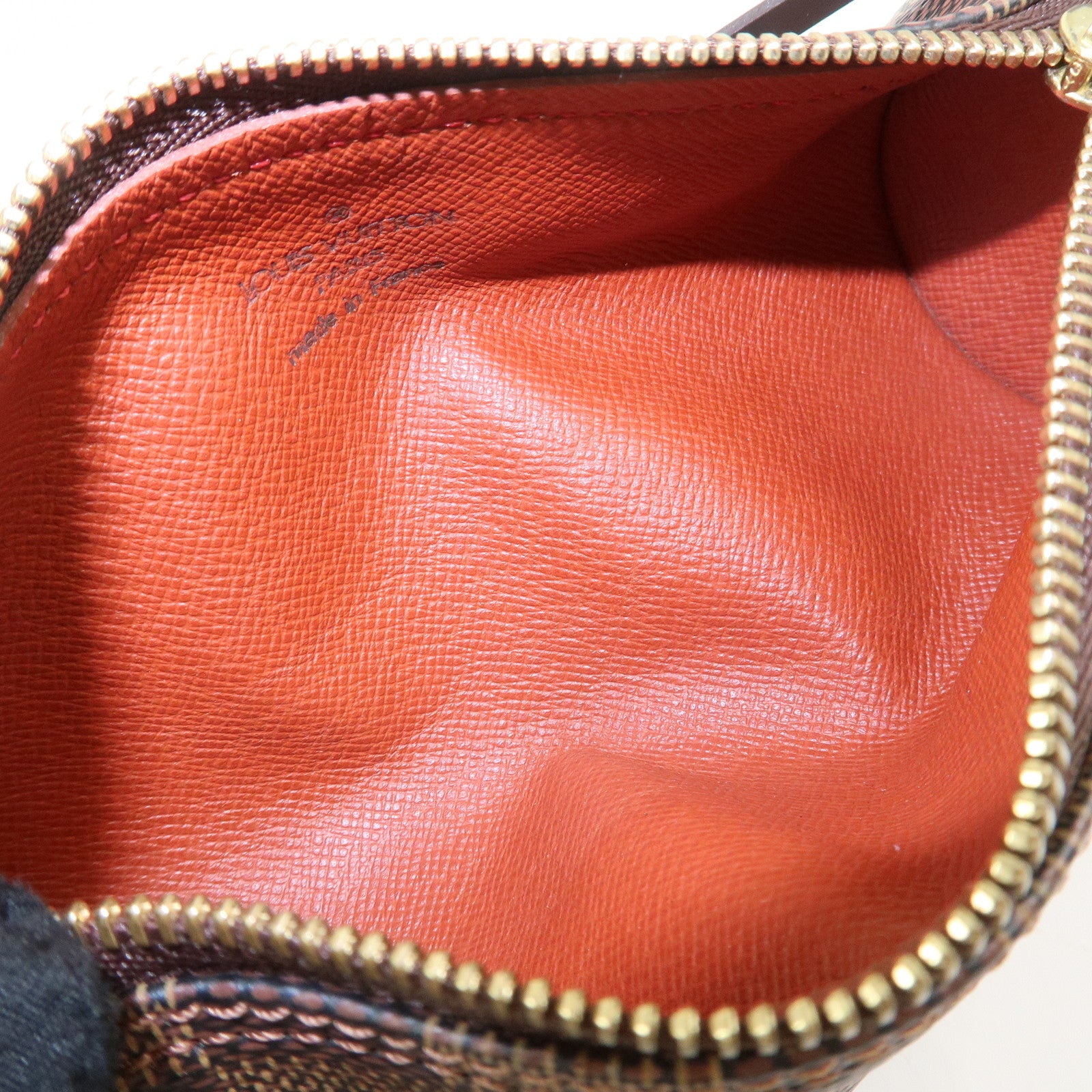 Louis Vuitton Damier Mini Pouch for Papillon Bag Brown
