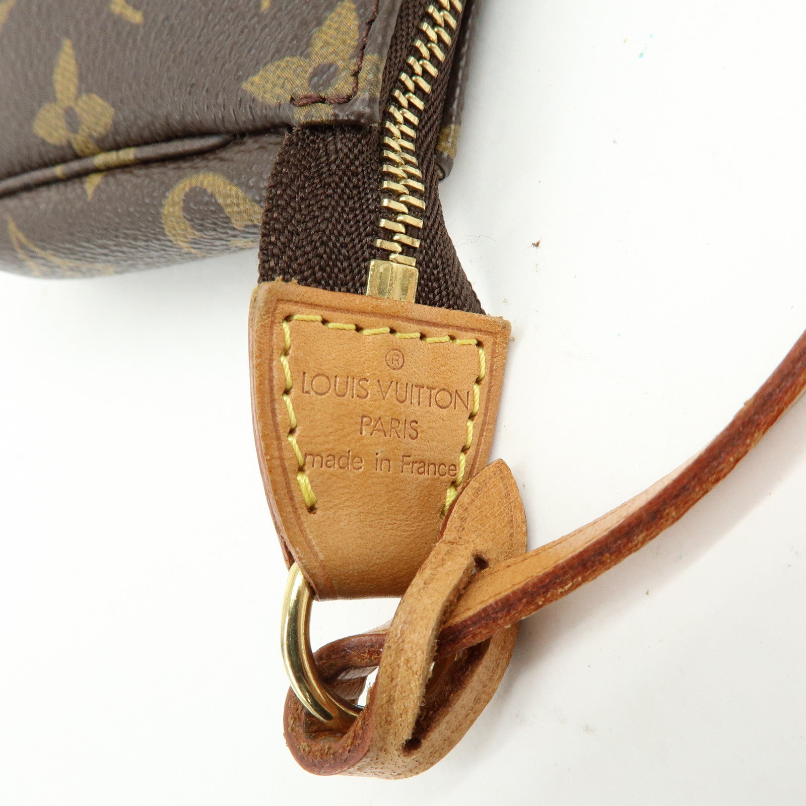 Louis Vuitton Monogram Pochette Accessoires Pouch Hand Bag M51980