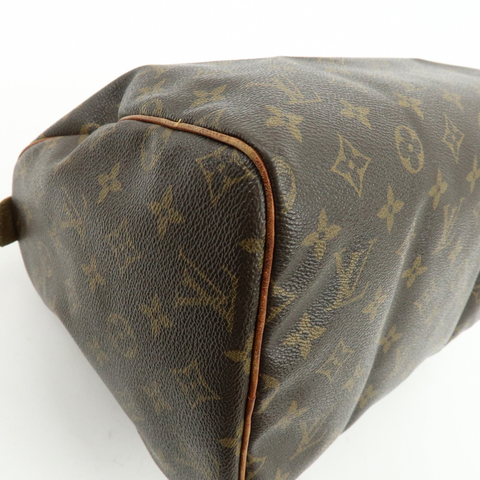 Louis Vuitton Monogram Speedy 30 Boston Bag Hand Bag Brown M41526