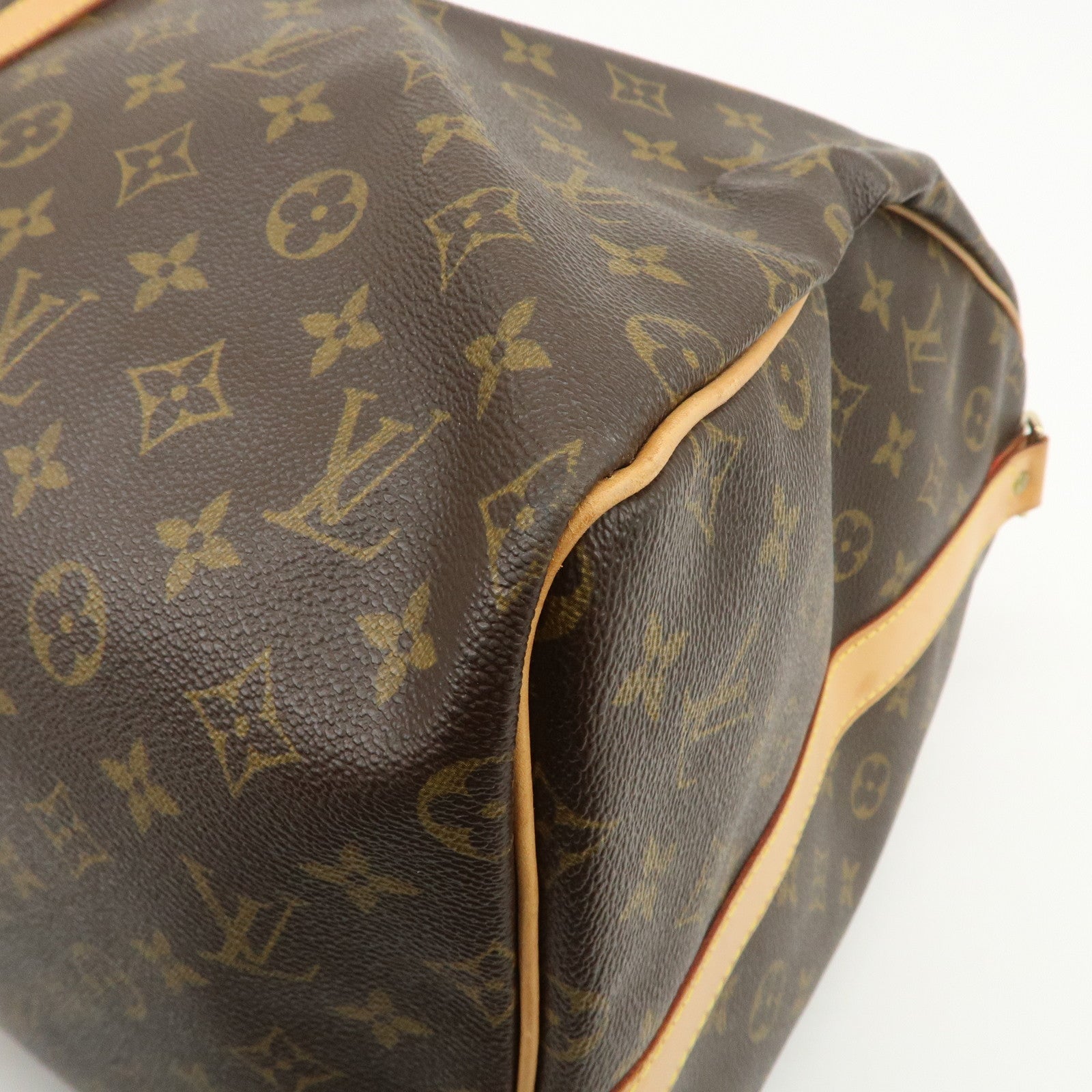 Louis Vuitton Monogram Keep All Bandouliere 55 Boston Bag M41414