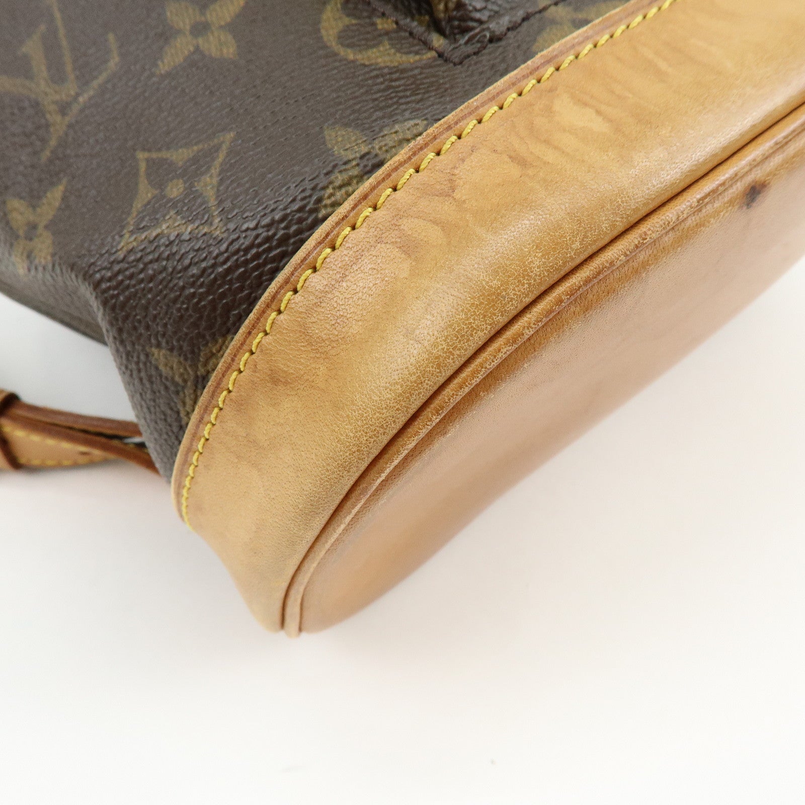 Louis Vuitton Monogram Montsouris MM Backpack Rucksack Brown M51136