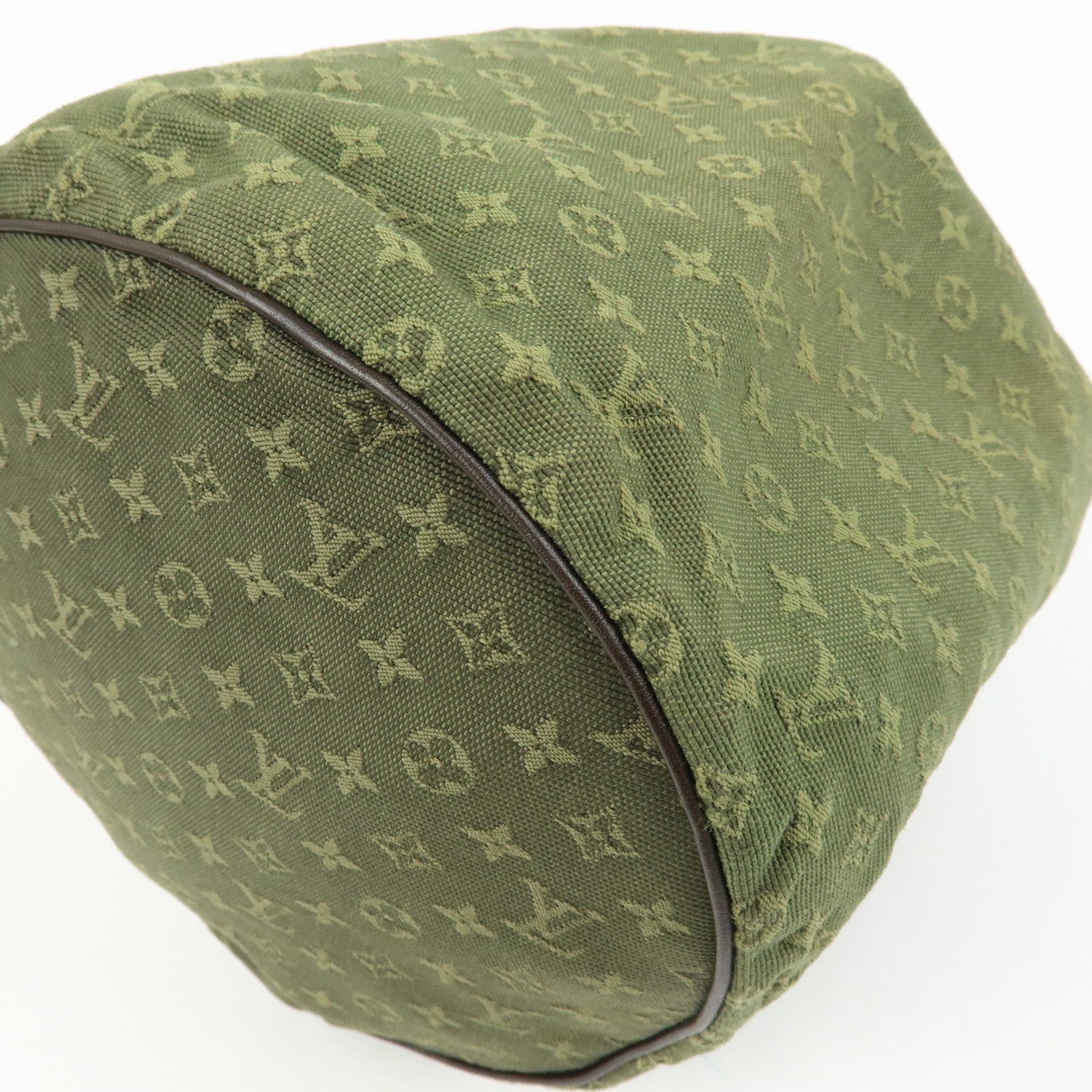 Louis Vuitton Betsy Monogram Mini Canvas Leather Shoulder Bag Khaki