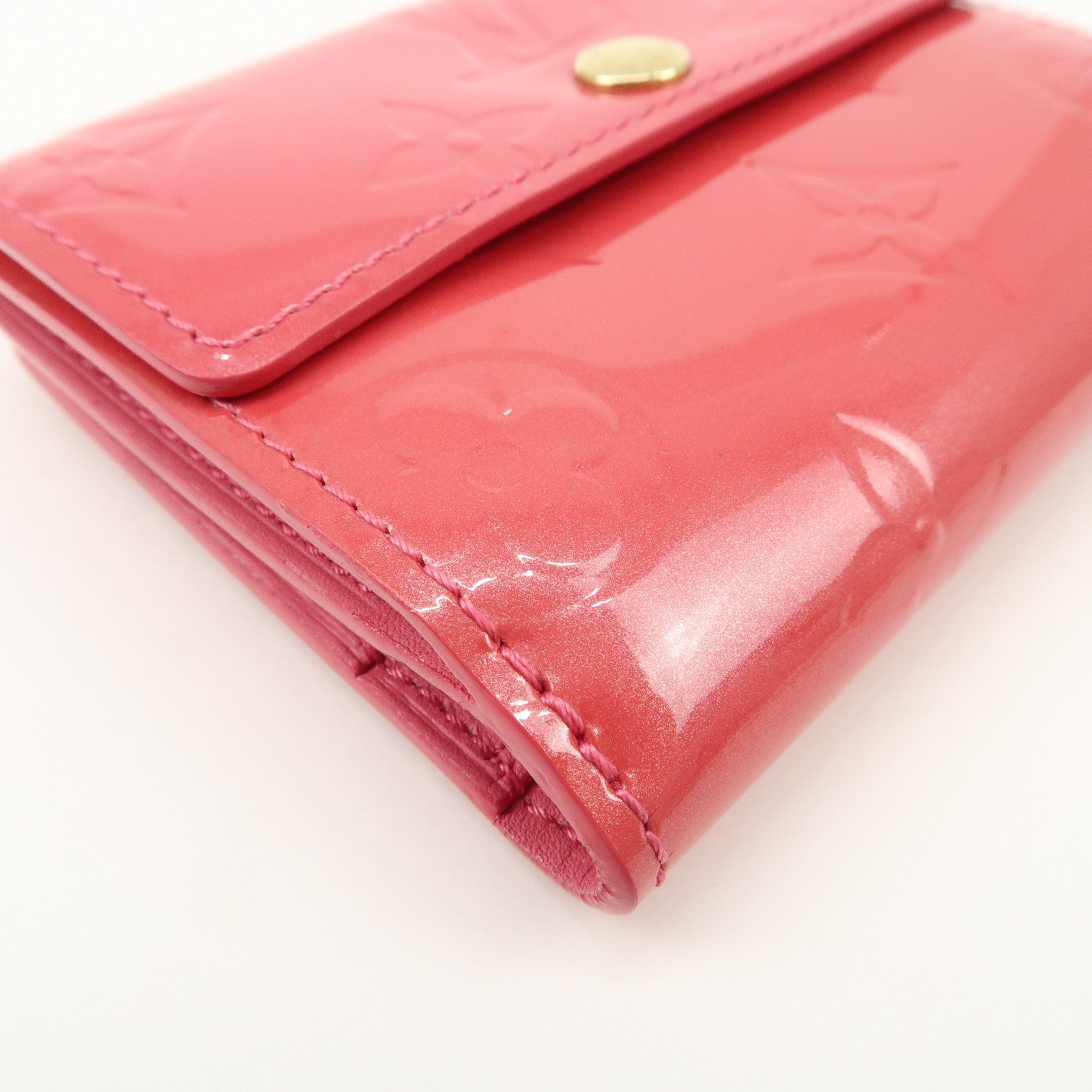 Louis Vuitton Monogram Vernis Ludlow Bi-fold Compact Wallet M9143F