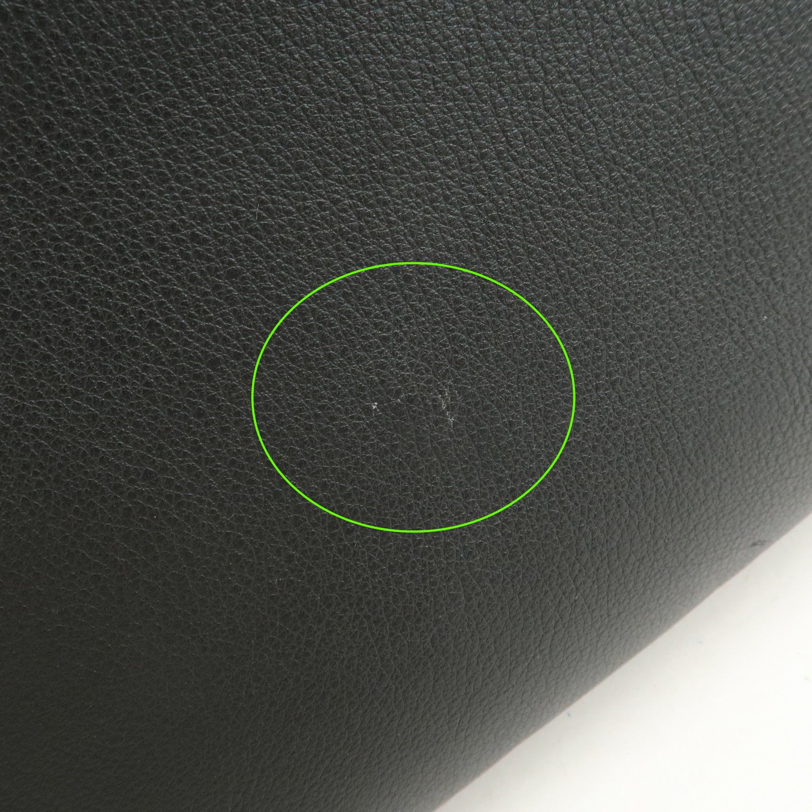 FENDI Petit 2Jours Leather 2Way Bag Hand Bag Black 8BH253