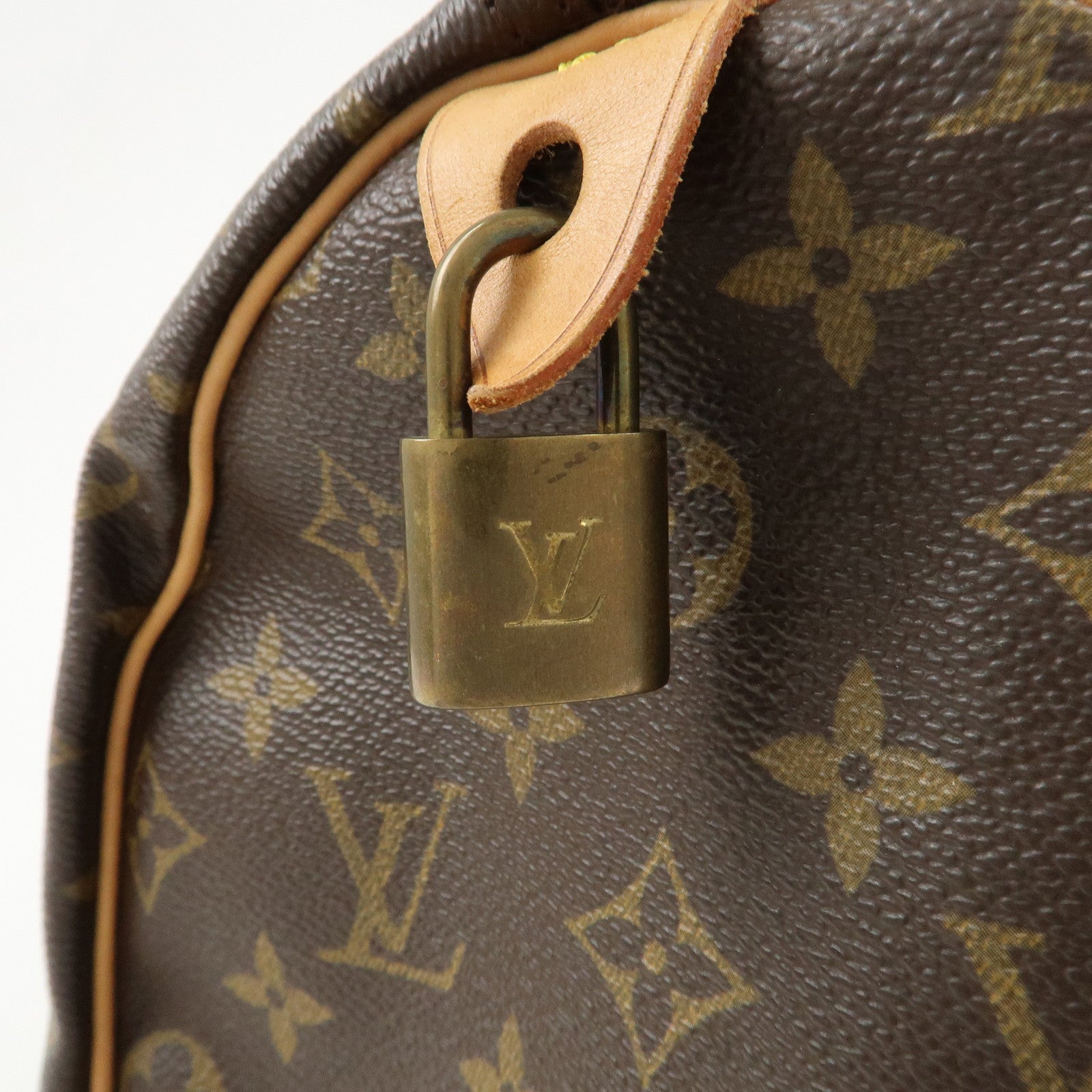 Louis Vuitton Monogram Canvas Speedy 35 Boston Bag Hand Bag M41524
