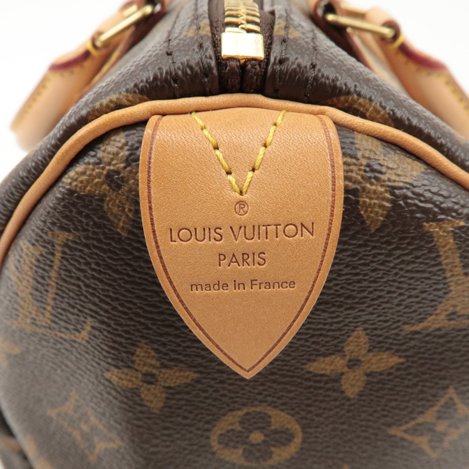 Louis Vuitton Monogram Speedy 30 Hand Bag Boston Bag M41526 Used