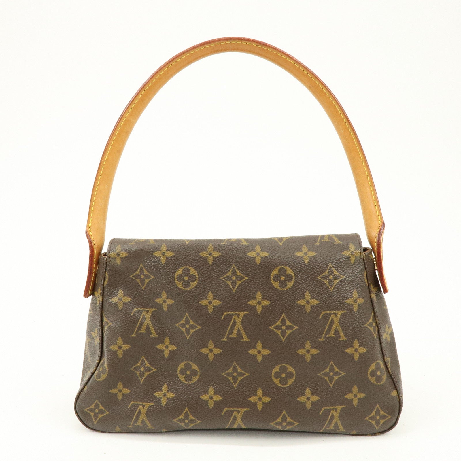 Louis Vuitton Monogram Mini Looping Shoulder Bag Brown M51147