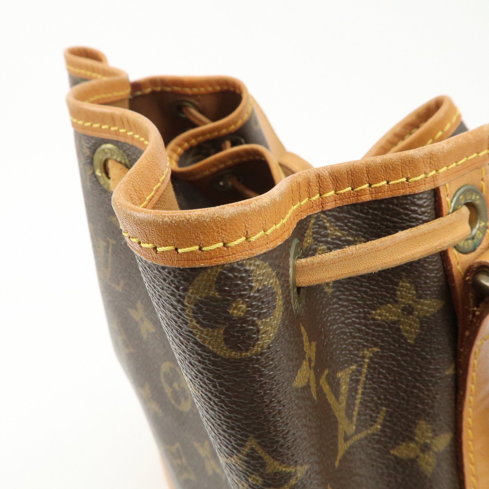 Louis Vuitton Monogram Noe Shoulder Bag Brown M42224