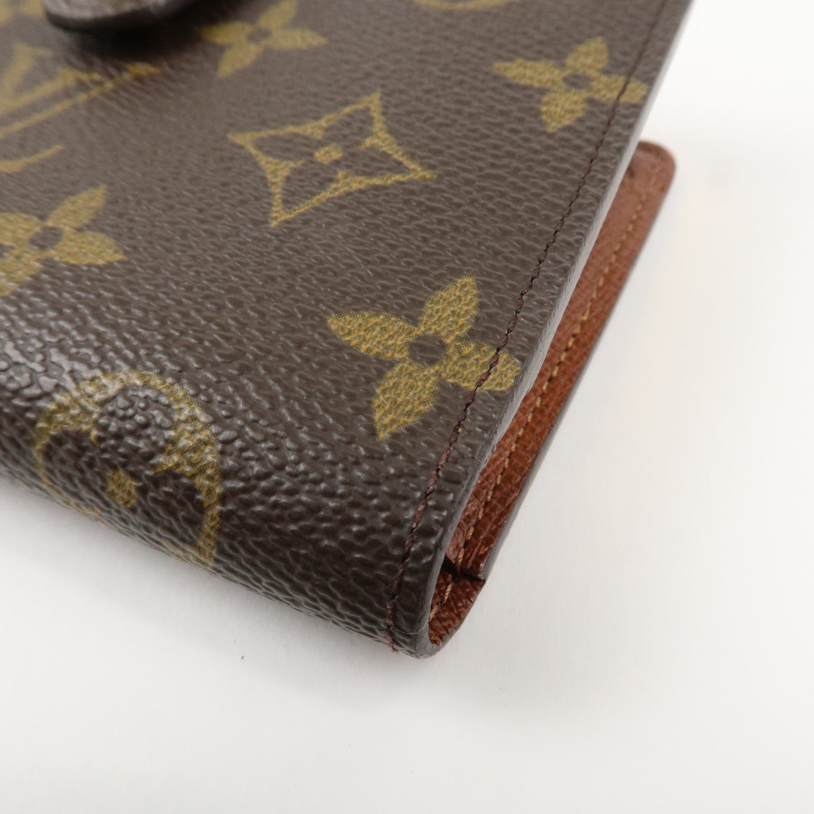 Louis Vuitton Monogram Porte Monnaie Billets Viennois Wallet M61663 Used