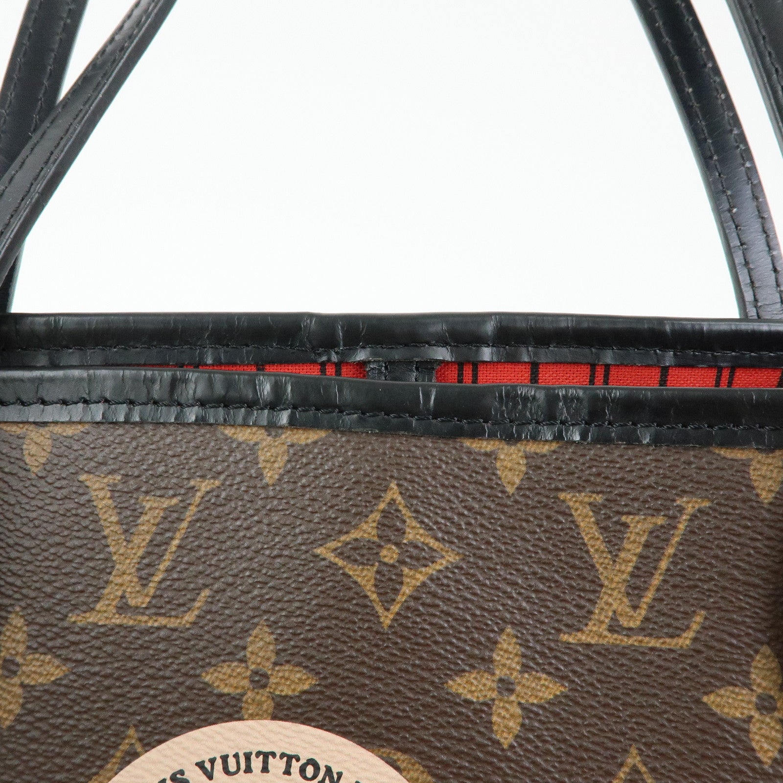 Louis Vuitton Monogram LV World Tour Neverfull MM Tote Bag M42844
