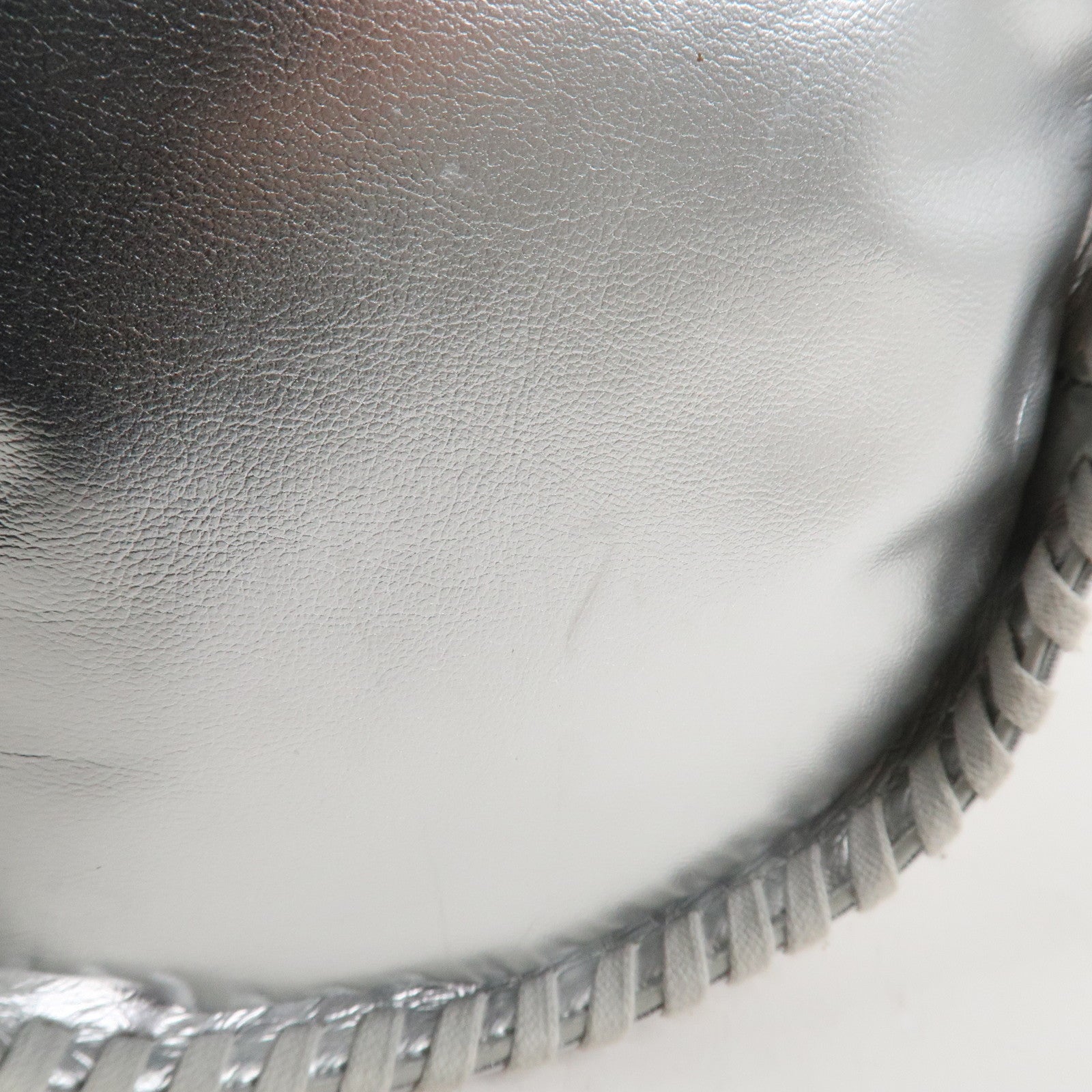 STELLA MCCARTNEY Imitation leather Shoulder Bag Silver Star Motif