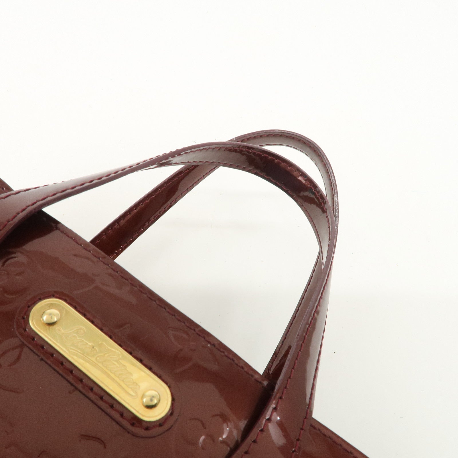 Louis Vuitton Monogram Vernis Wilshire PM Rouge Faurviste M91644 Used