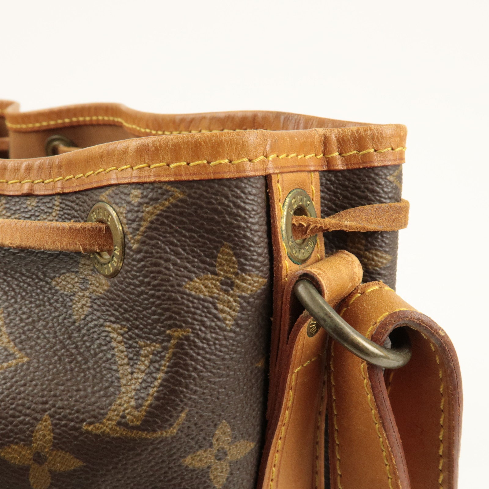 Louis Vuitton Monogram Noe Shoulder Bag Hand Bag Brown M42224