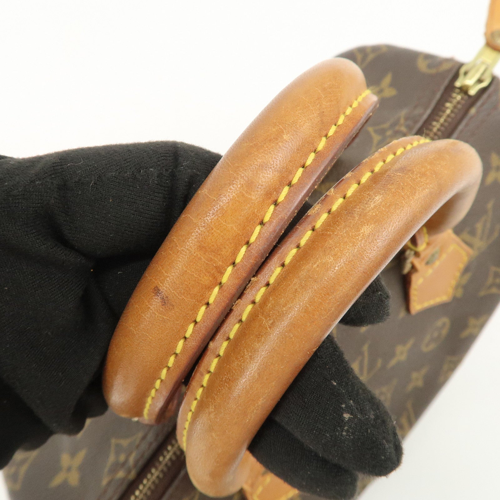 Louis Vuitton Monogram Speedy 25 Boston Bag Hand Bag Brown M41528