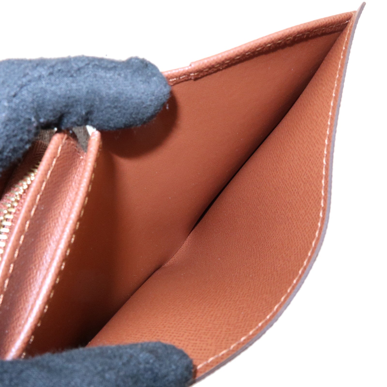 Louis Vuitton Monogram Porte Monnaie Billet Tresor Wallet M61730