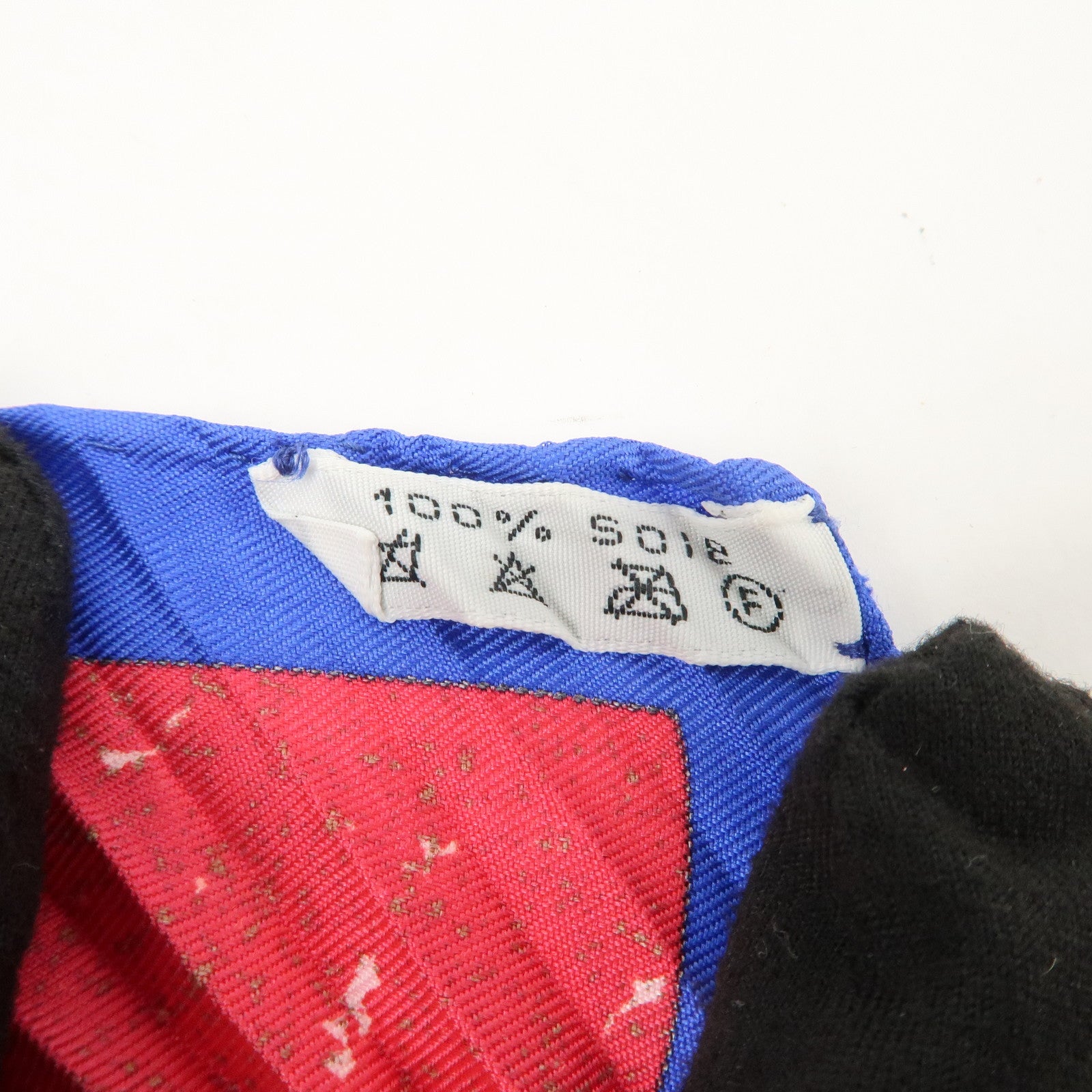 HERMES  Carre 90 Silk 100% Pleats Scarf PIERRES d' ORIENT et OGGIDENT Blue