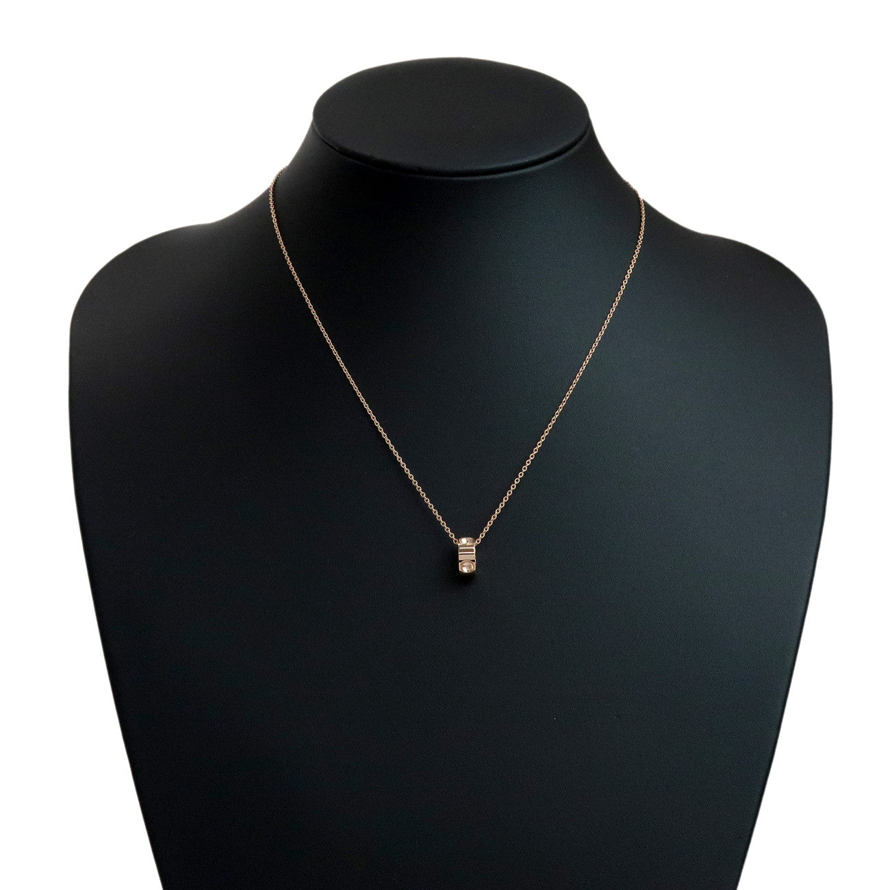 Louis Vuitton Pendantif Empreinte Necklace 750PG Rose Gold Q93968