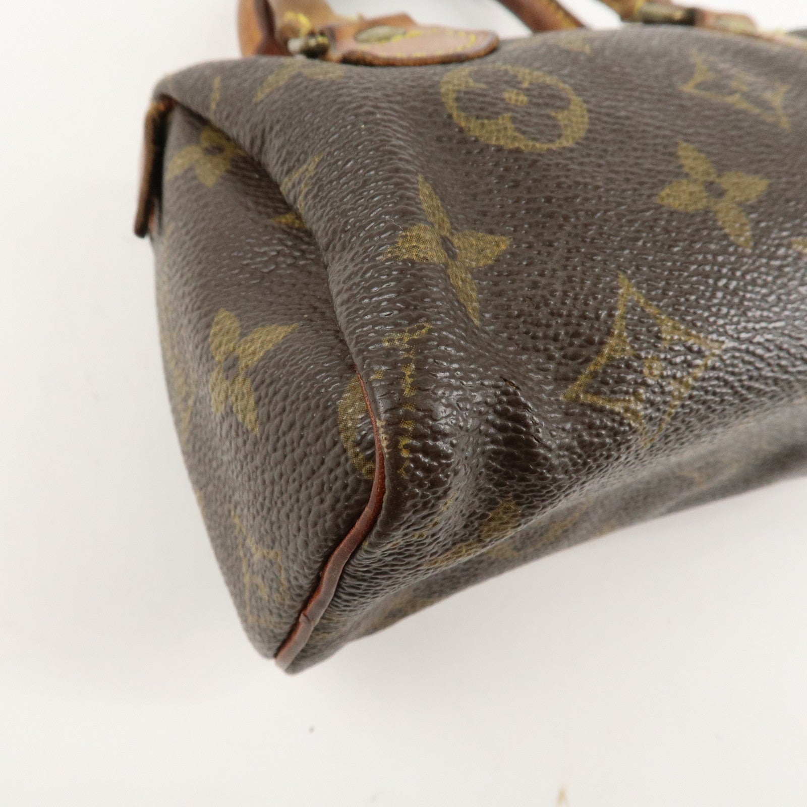 Louis Vuitton Monogram Mini Speedy Hand Bag M41534 Used